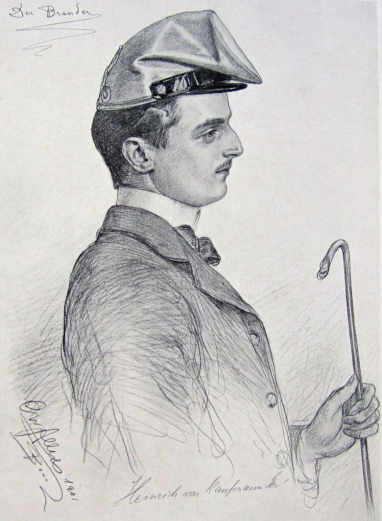 Porträt von Heinrich von Kaufmann-Asser (1882–1954) – Gedenkseite