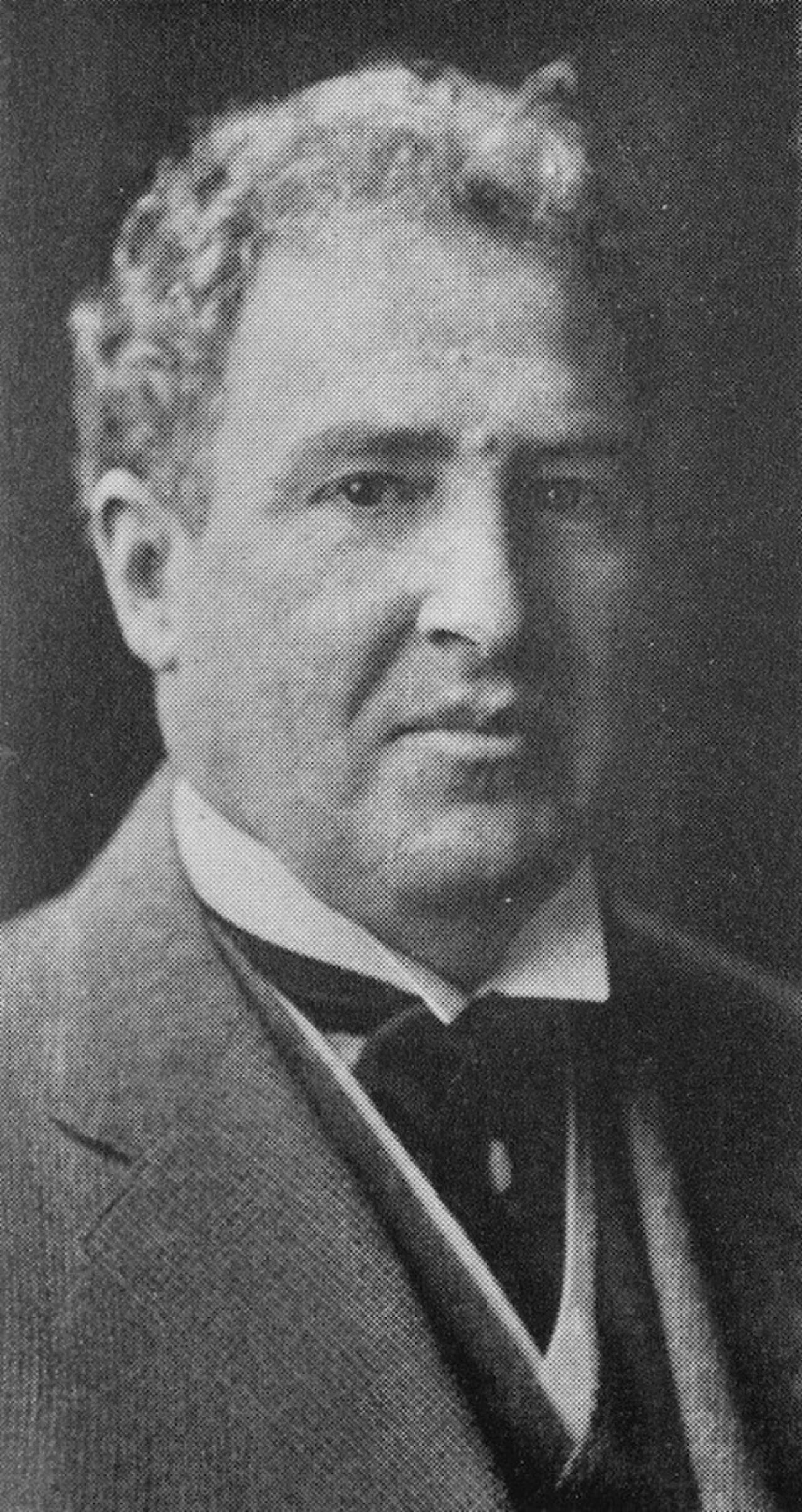 Porträt von John Virginius Bennes (1867–1943) – Gedenkseite
