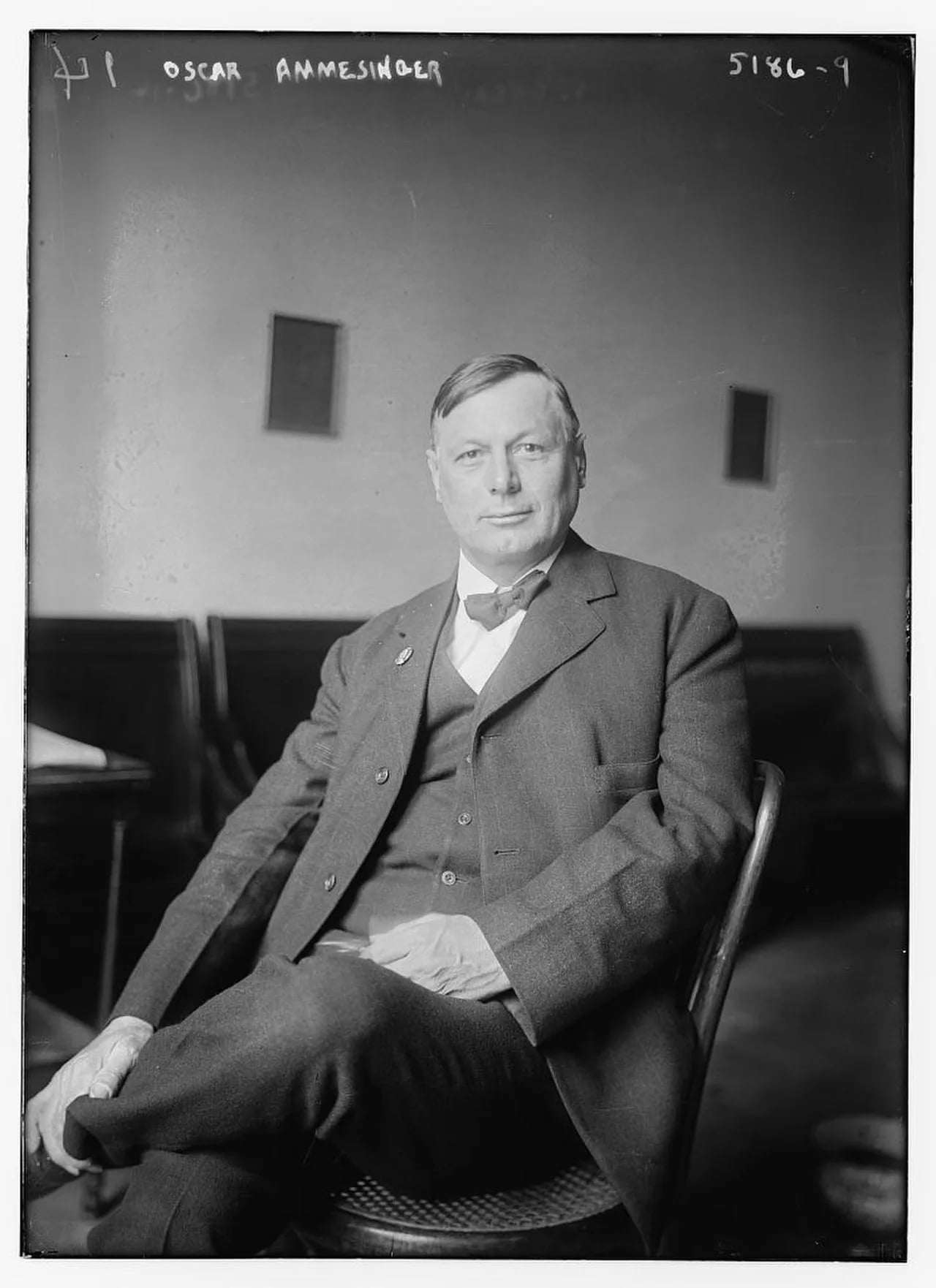 Porträt von Oskar Ameringer (1870–1943) – Gedenkseite