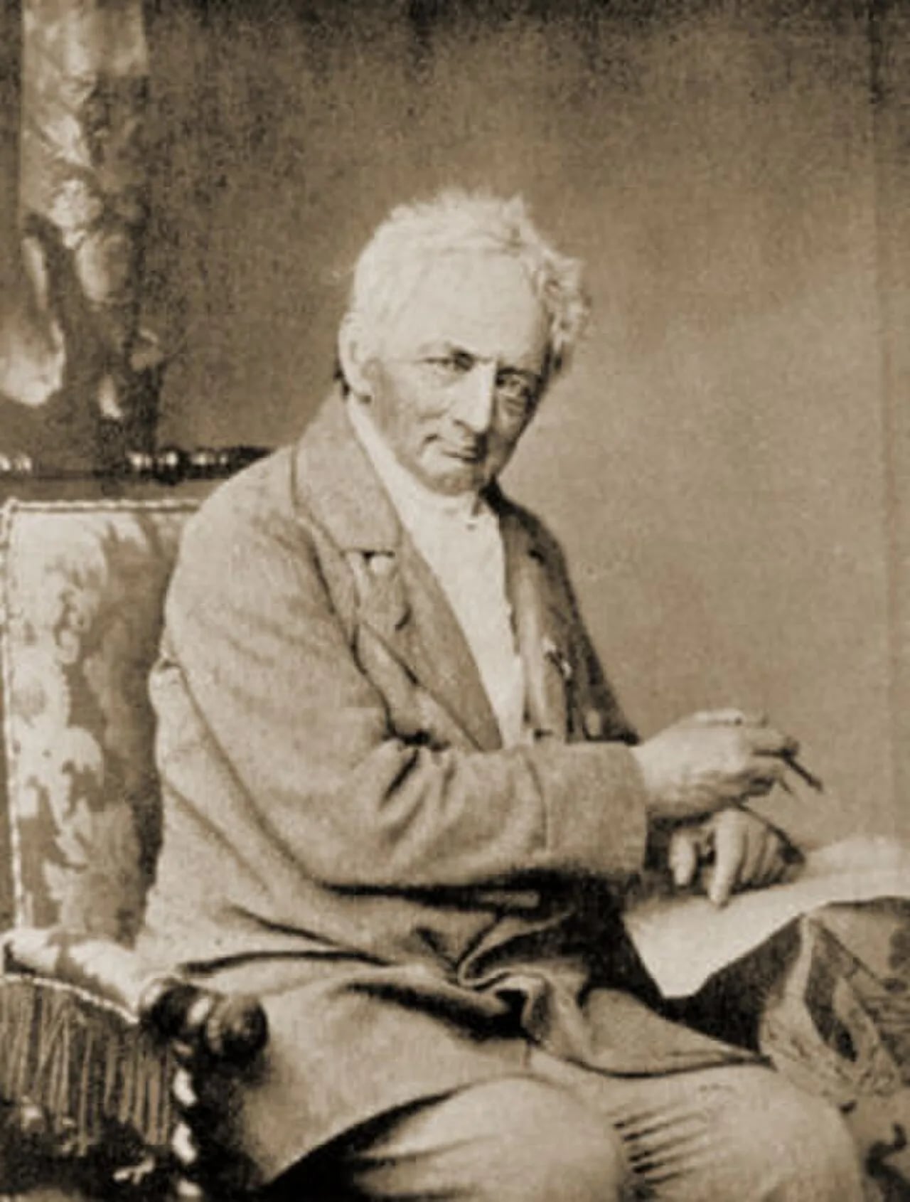 Portrait of Heinrich von Pechmann (1774–1861) – memorial page