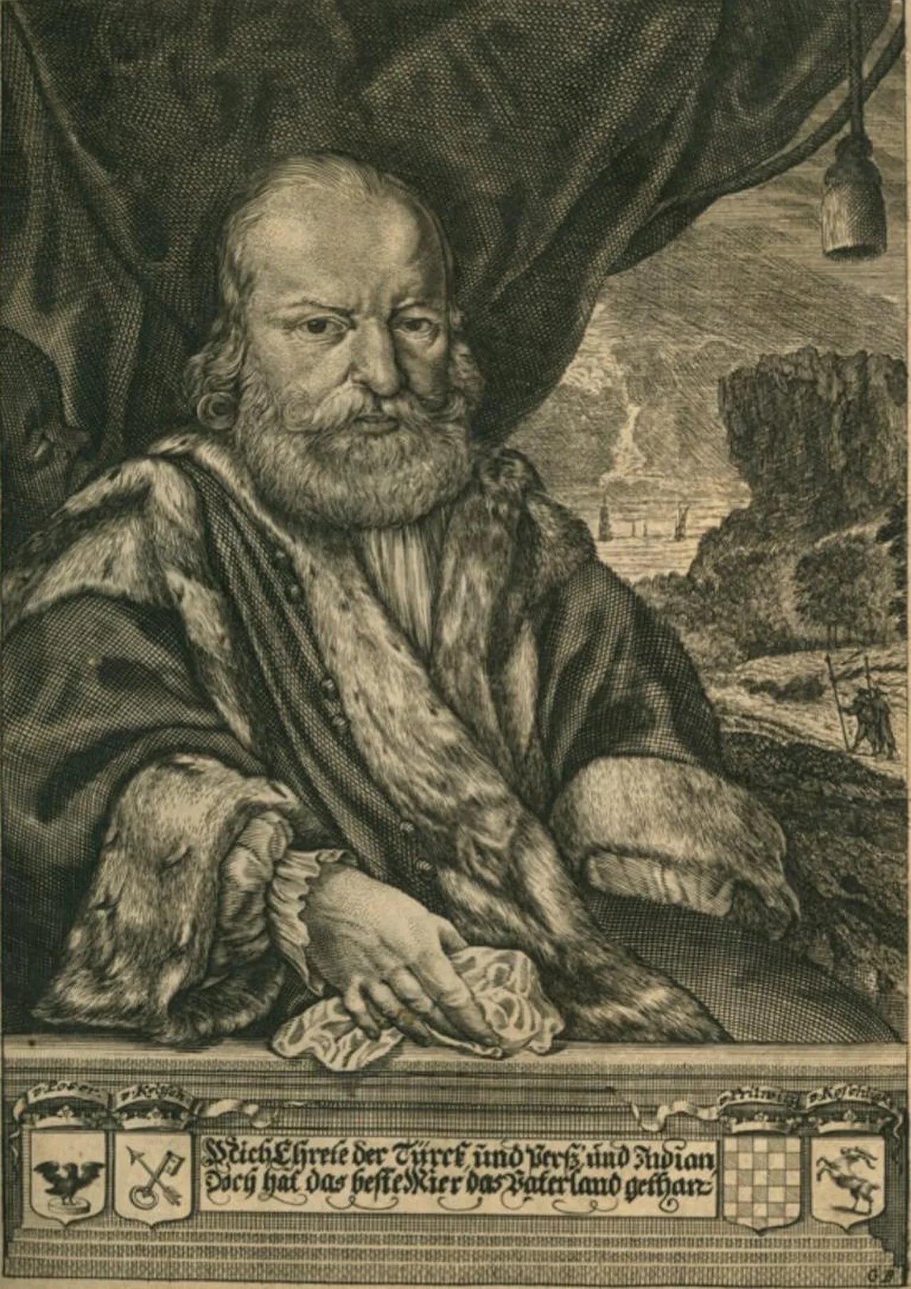 Portrait of Heinrich von Poser und Groß-Naedlitz (1599–1661) – memorial page