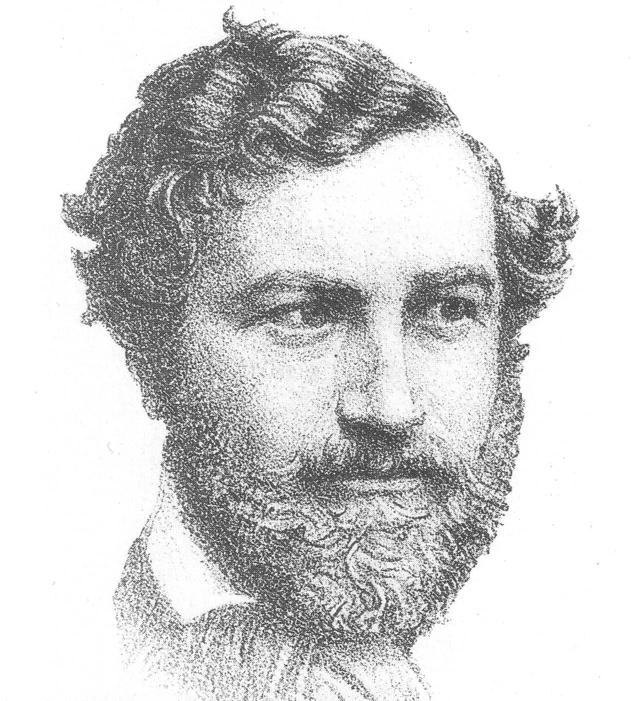 Porträt von Heinrich von Schirmeister (1817–1892) – Gedenkseite