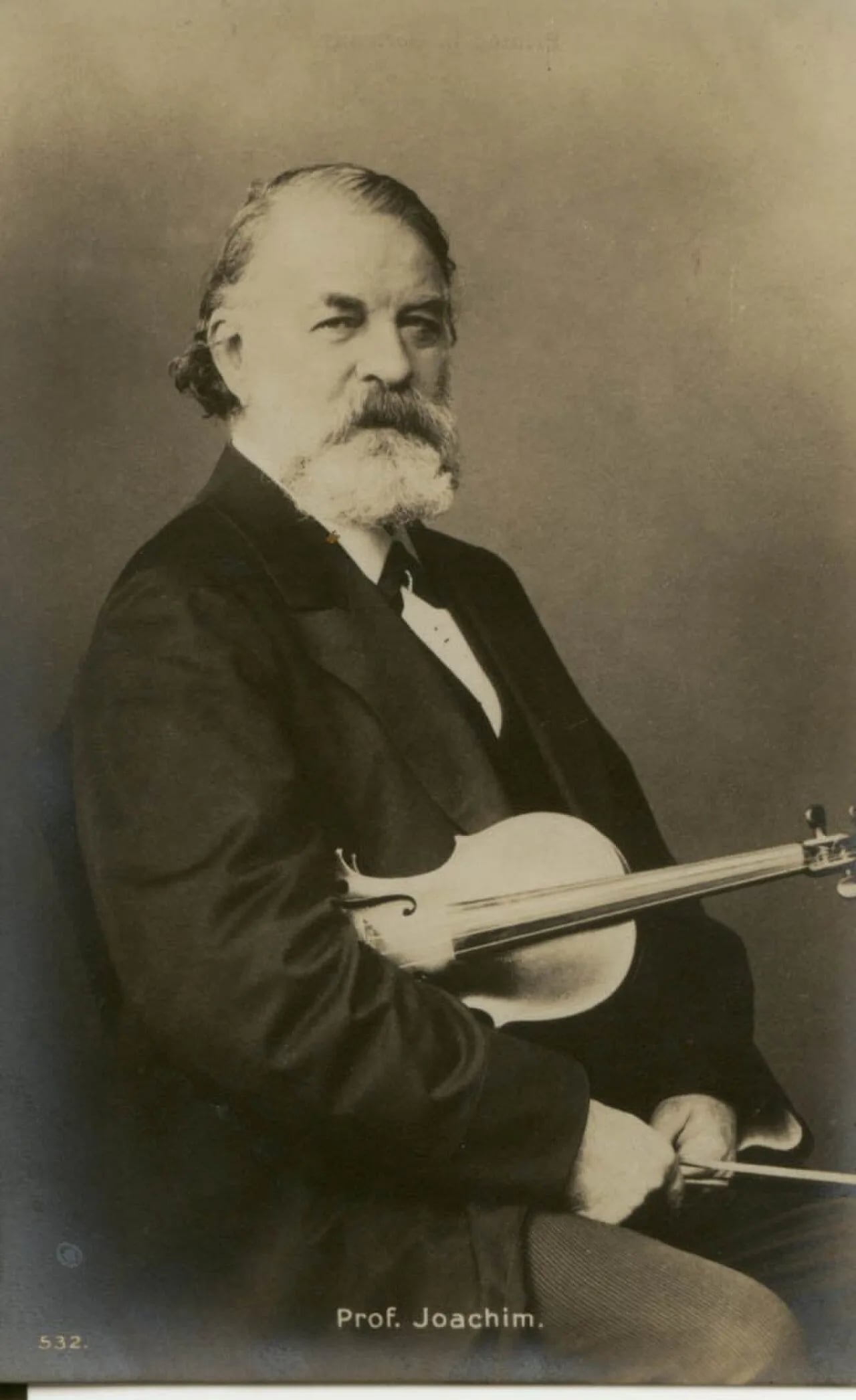 Portrait of Joseph Joachim (1831–1907) – memorial page
