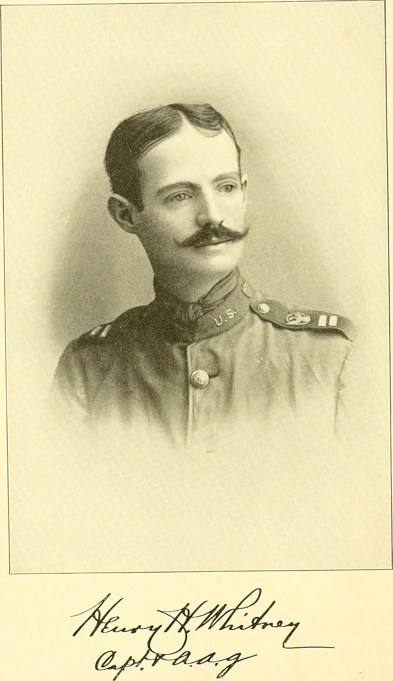 Porträt von Henry Howard Whitney (1866–1949) – Gedenkseite
