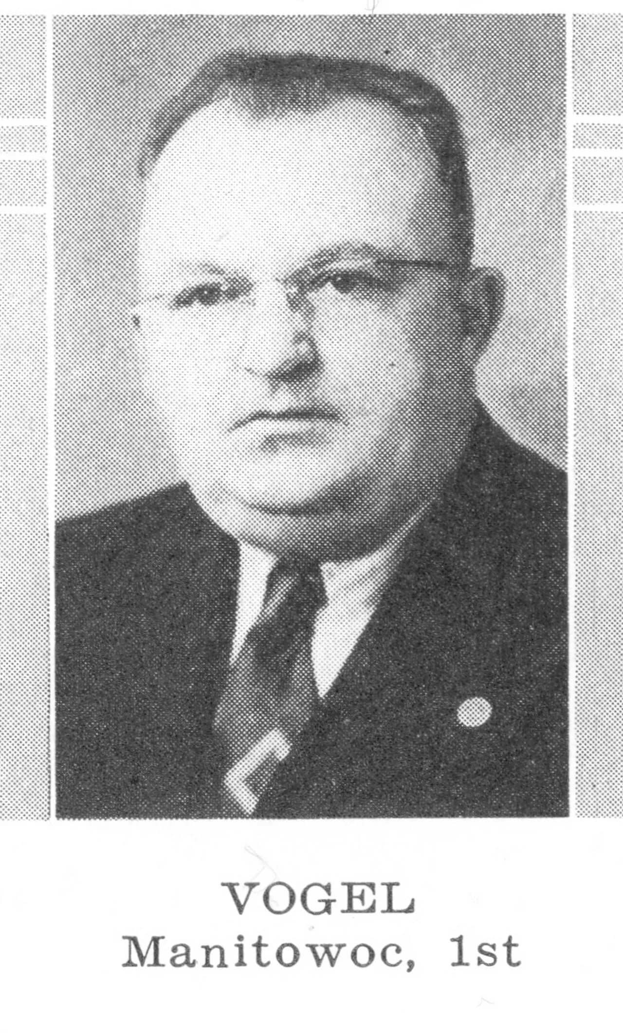 Portrait of Otto A. Vogel (1886–1951) – memorial page