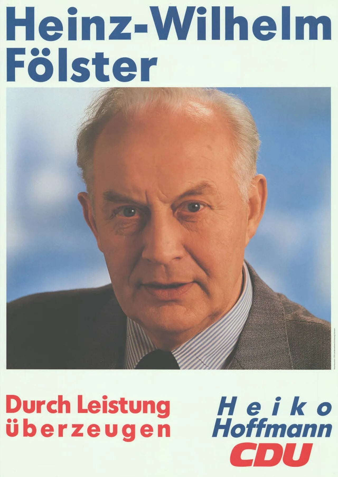 Porträt von Heinz-Wilhelm Fölster (1925–2012) – Gedenkseite