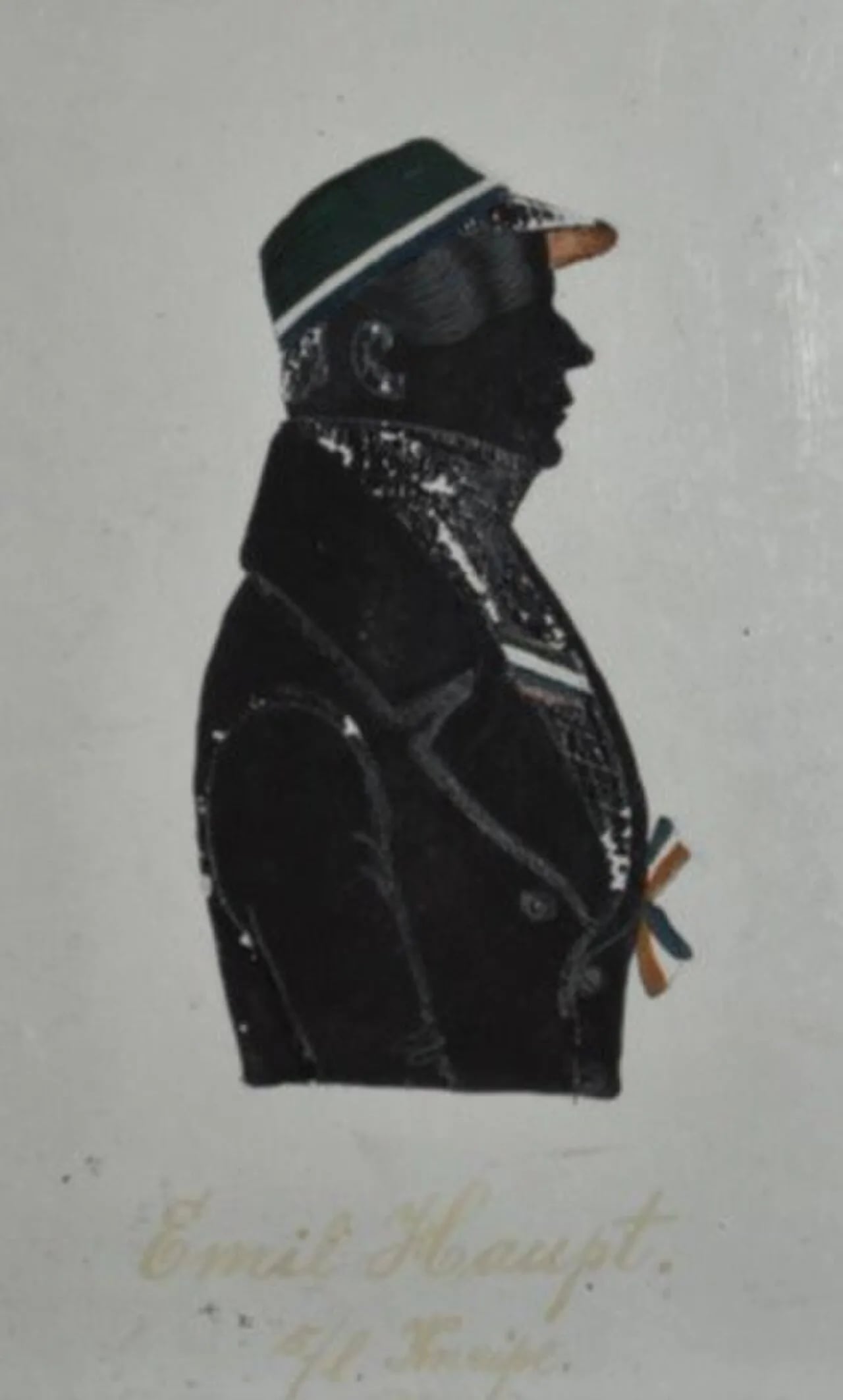 Porträt von Emil Haupt (1819–1866) – Gedenkseite