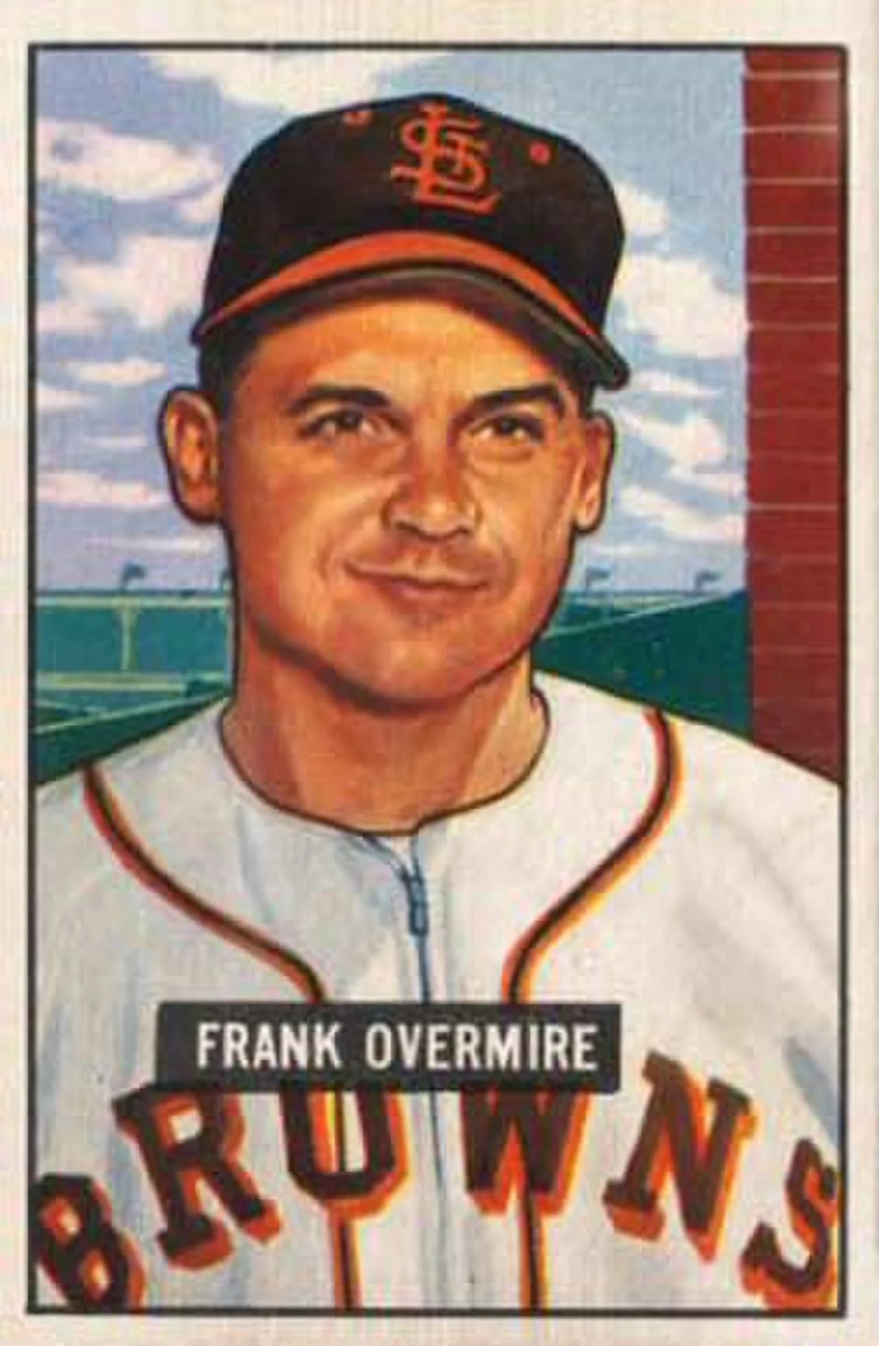 Portrait of Stubby Overmire (1919–1977) – memorial page