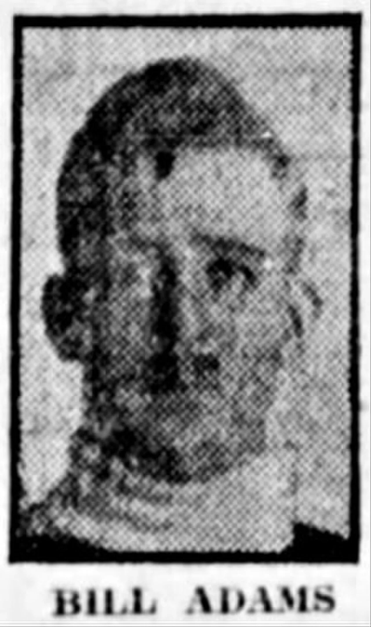 Porträt von Bill Adams (1897–1978) – Gedenkseite