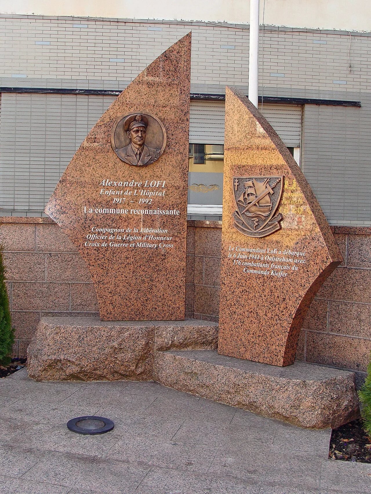 Porträt von Alexandre Lofi (1917–1992) – Gedenkseite
