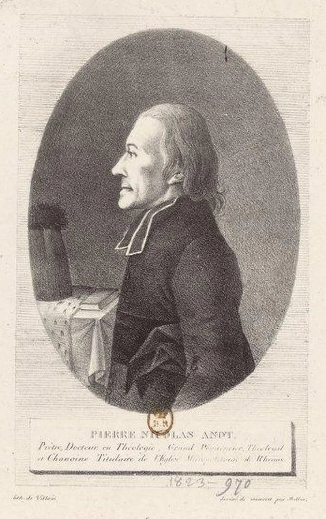 Portrait of Pierre Nicolas Anot (1763–1823) – memorial page