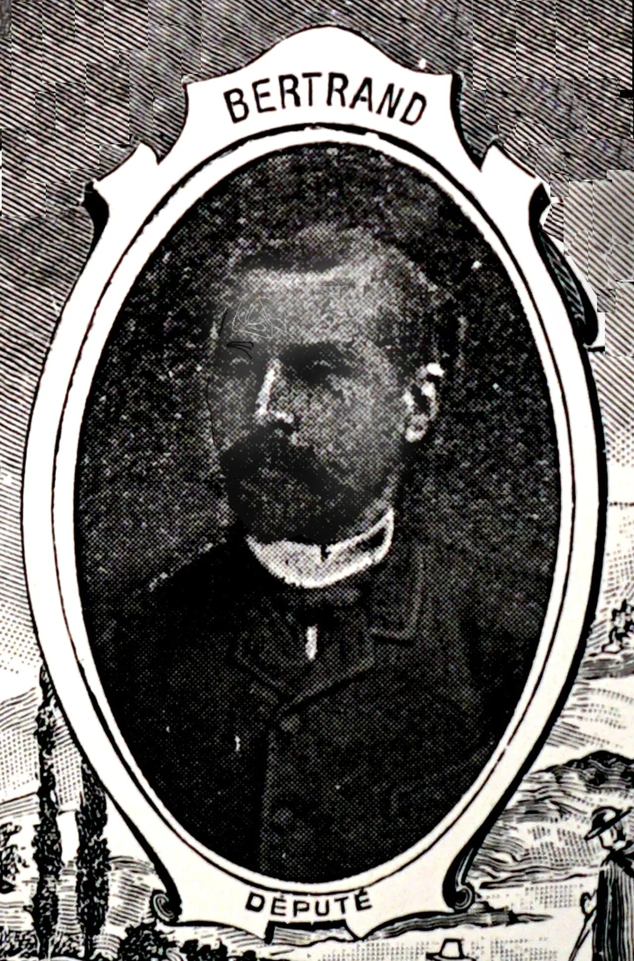 Portrait of Paul Charles Bertrand (1847–1936) – memorial page