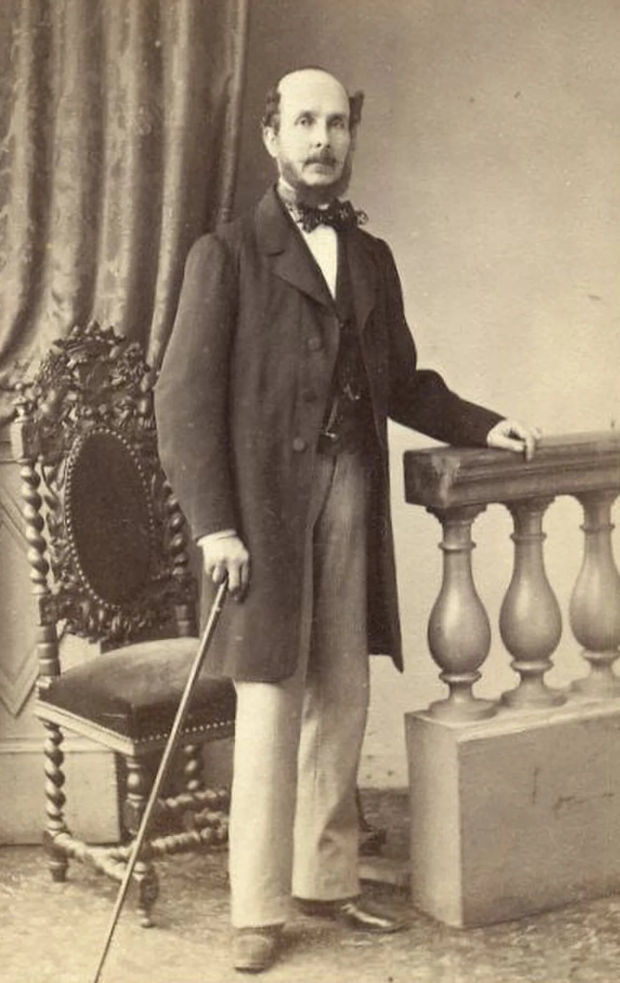 Portrait of Édouard de Mentque (1808–1878) – memorial page