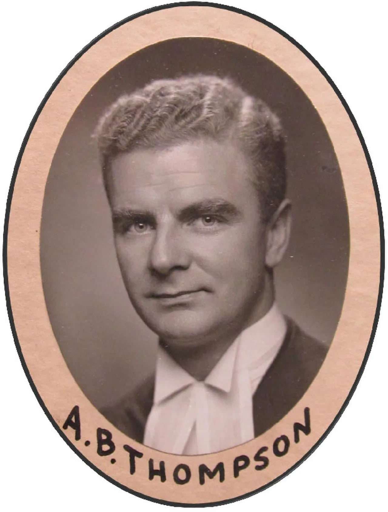 Portrait of Alfred B Thompson (1916–1985) – memorial page