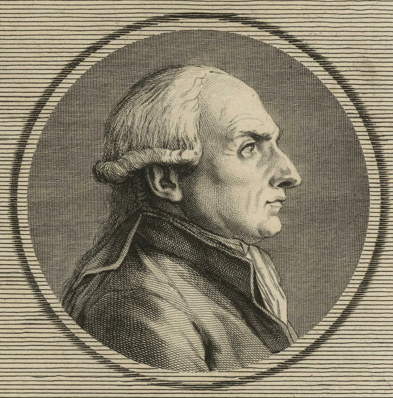 Porträt von Marie-Louis-Nicolas Pincepré de Buire (1730–1816) – Gedenkseite