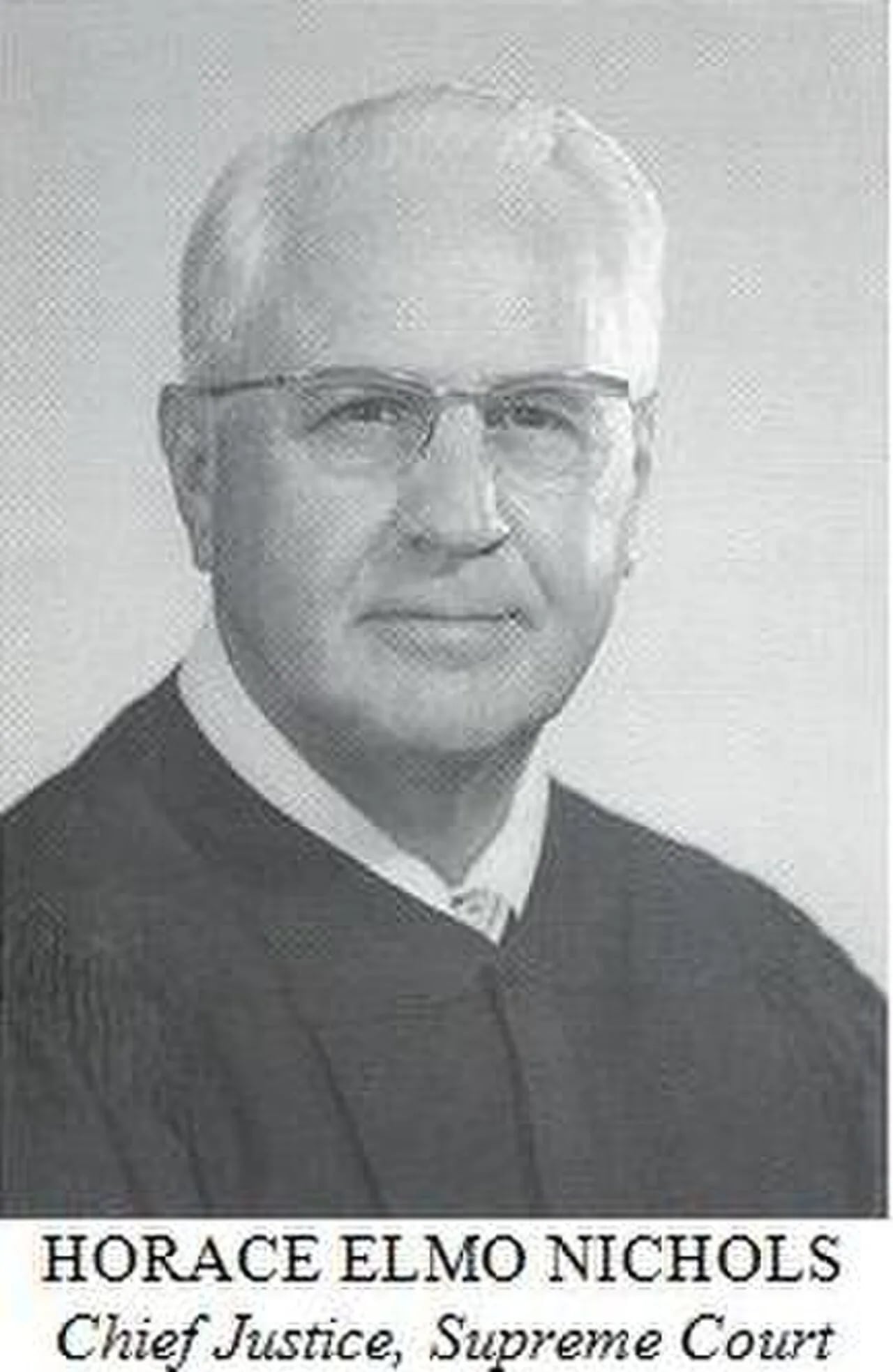 Portrait of Horace Elmo Nichols (1912–2000) – memorial page