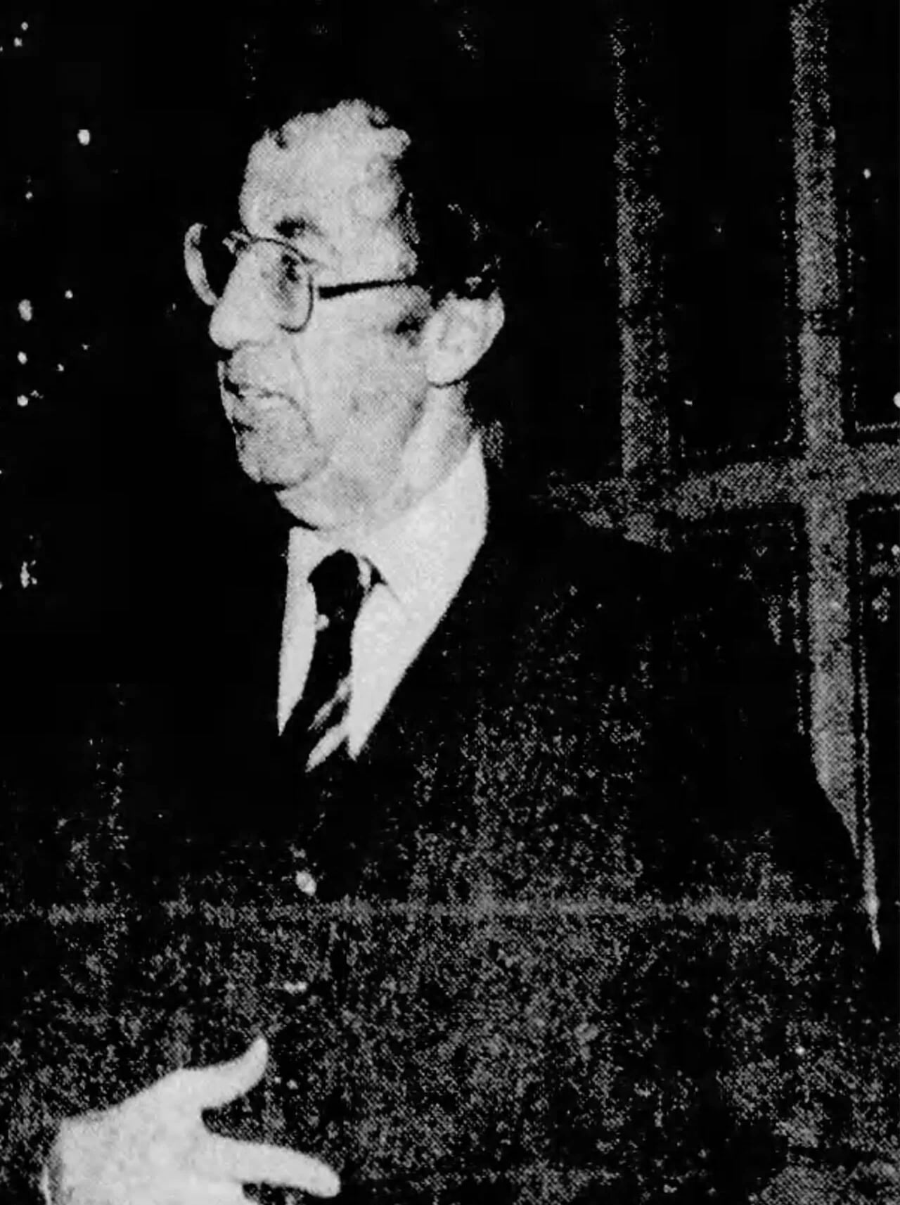 Porträt von Lewis Rudin (1927–2001) – Gedenkseite
