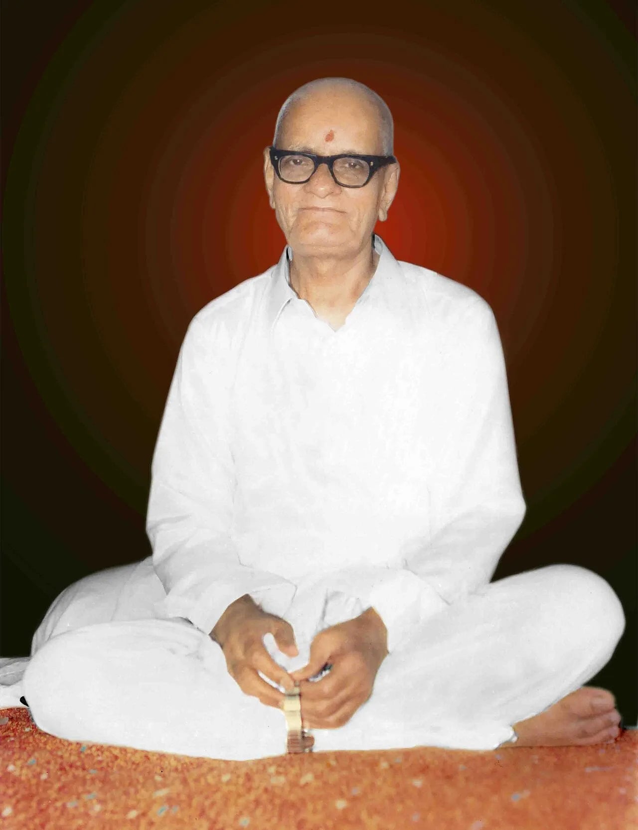 Porträt von Ganapatrao Maharaj Kannur (1909–2004) – Gedenkseite