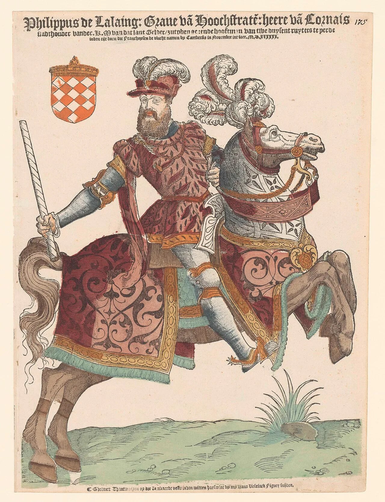 Portrait of Philip de Lalaing (1510–1555) – memorial page