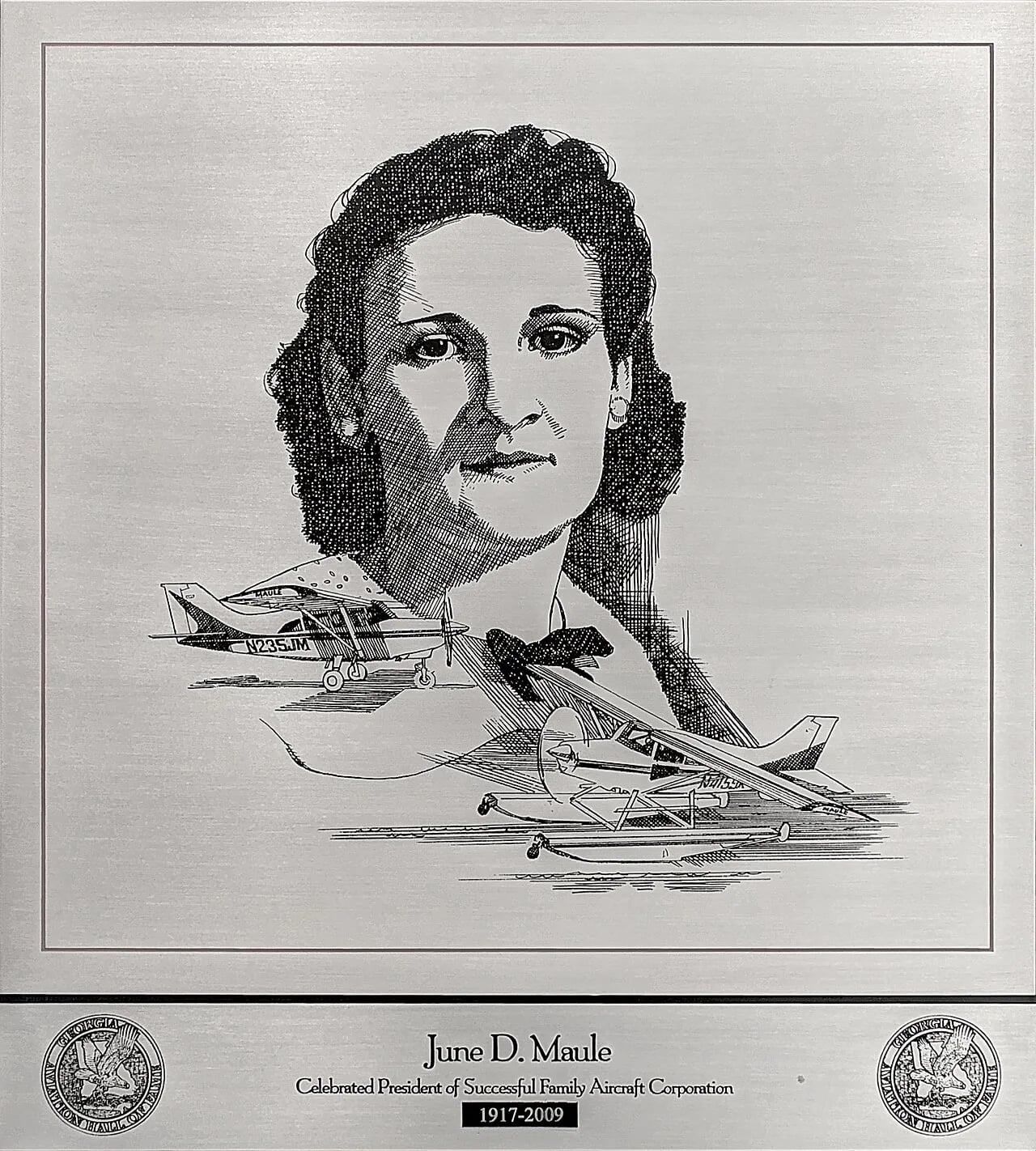 Porträt von June Maule (1917–2009) – Gedenkseite