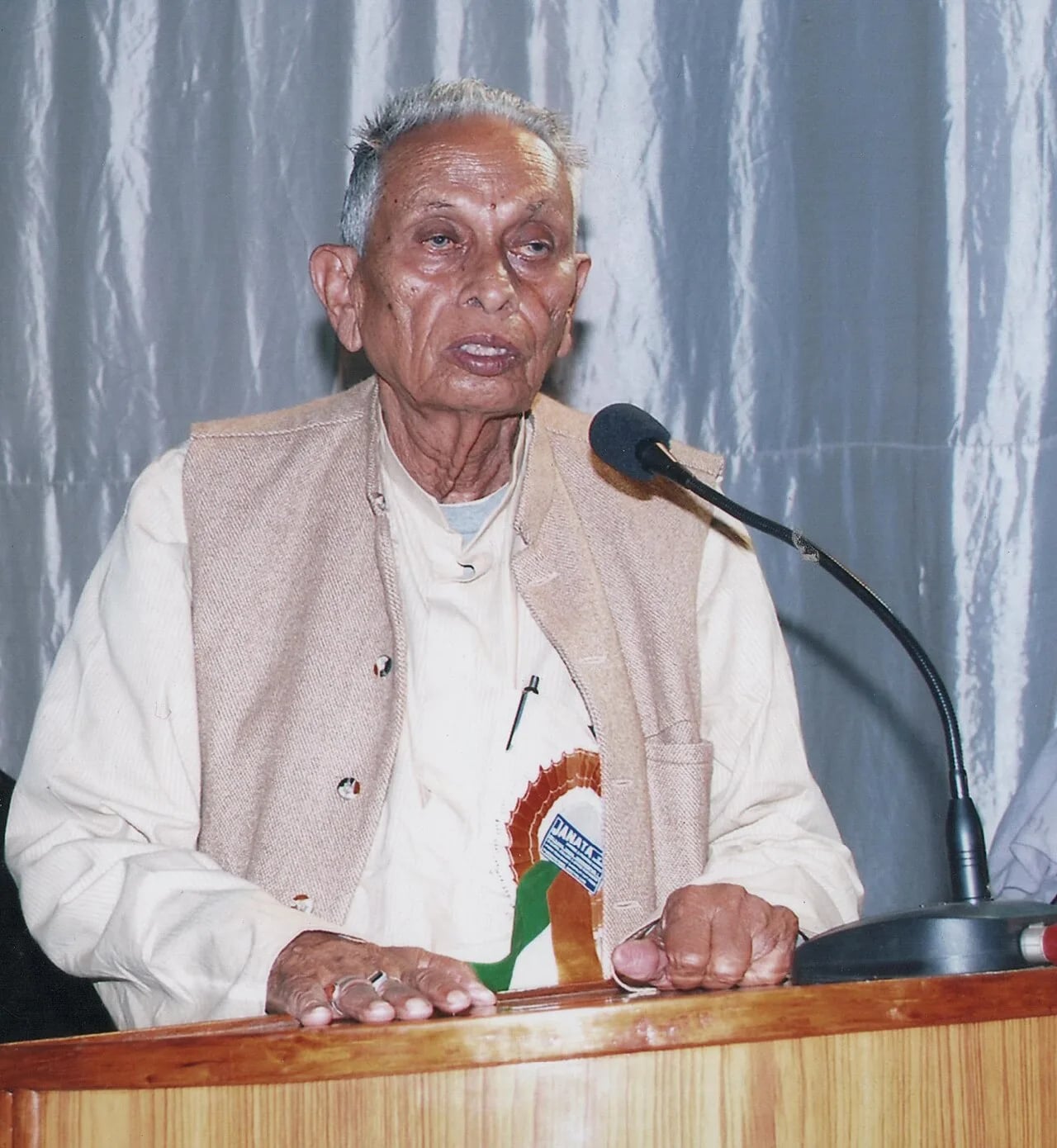 Portrait of Dhananjay Mahato (1919–2014) – memorial page