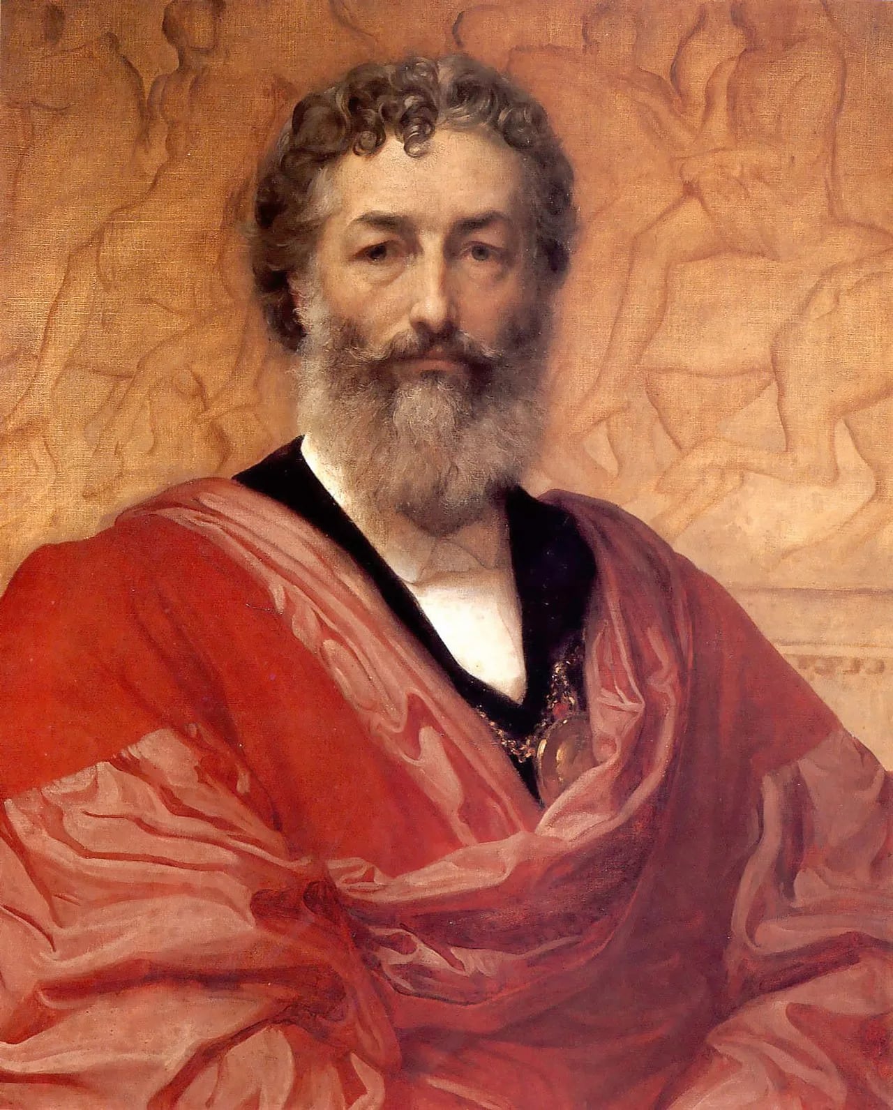 Portrait of Frederic Leighton (1830–1896) – memorial page