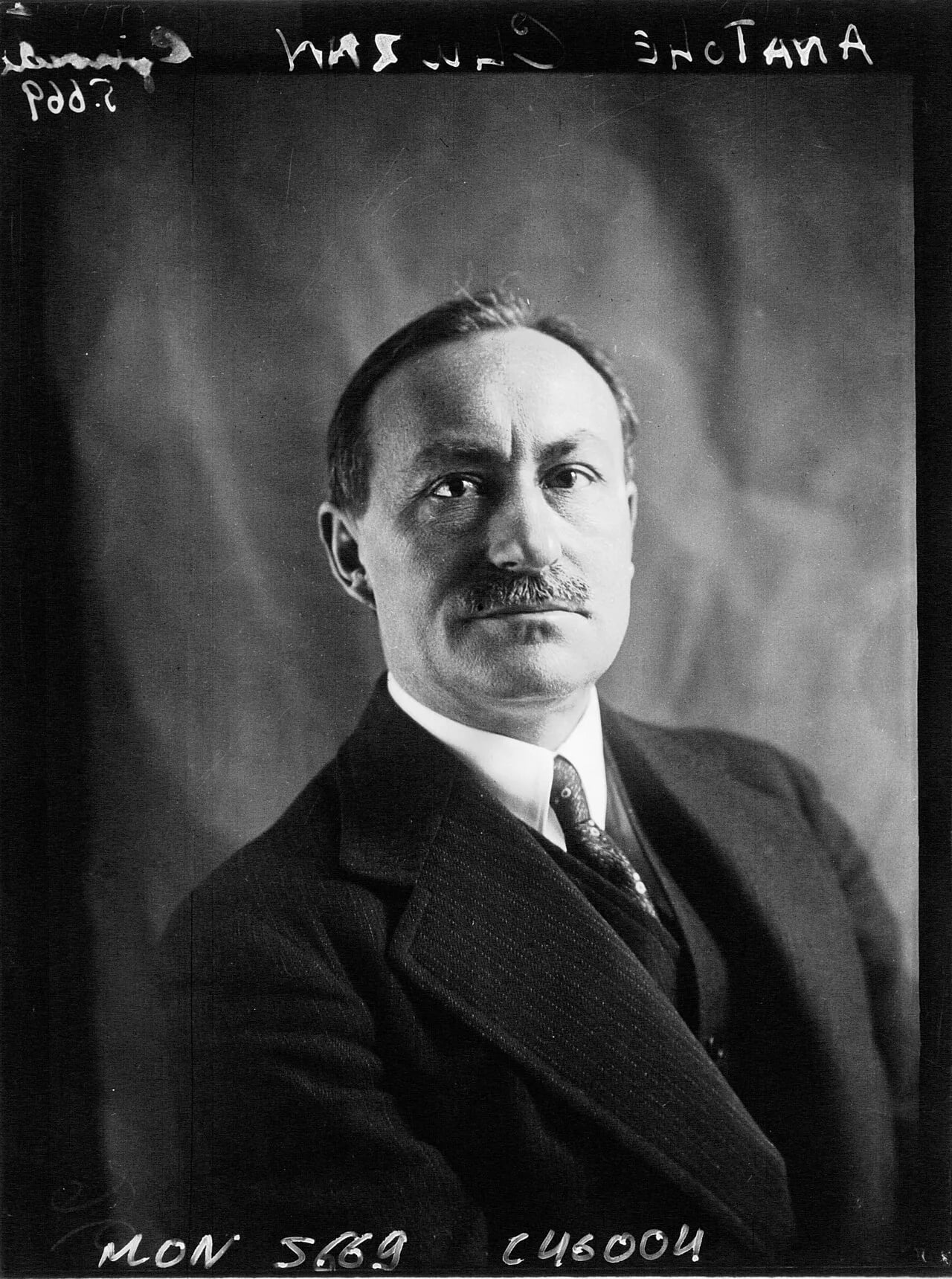 Portrait of Anatole Cluzan (1887–1936) – memorial page