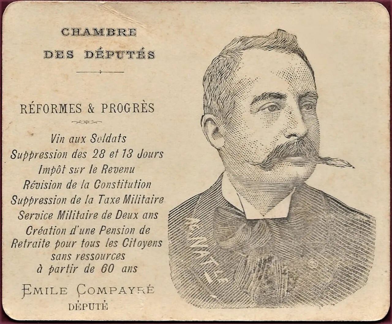 Portrait of Émile Compayré (1851–1922) – memorial page