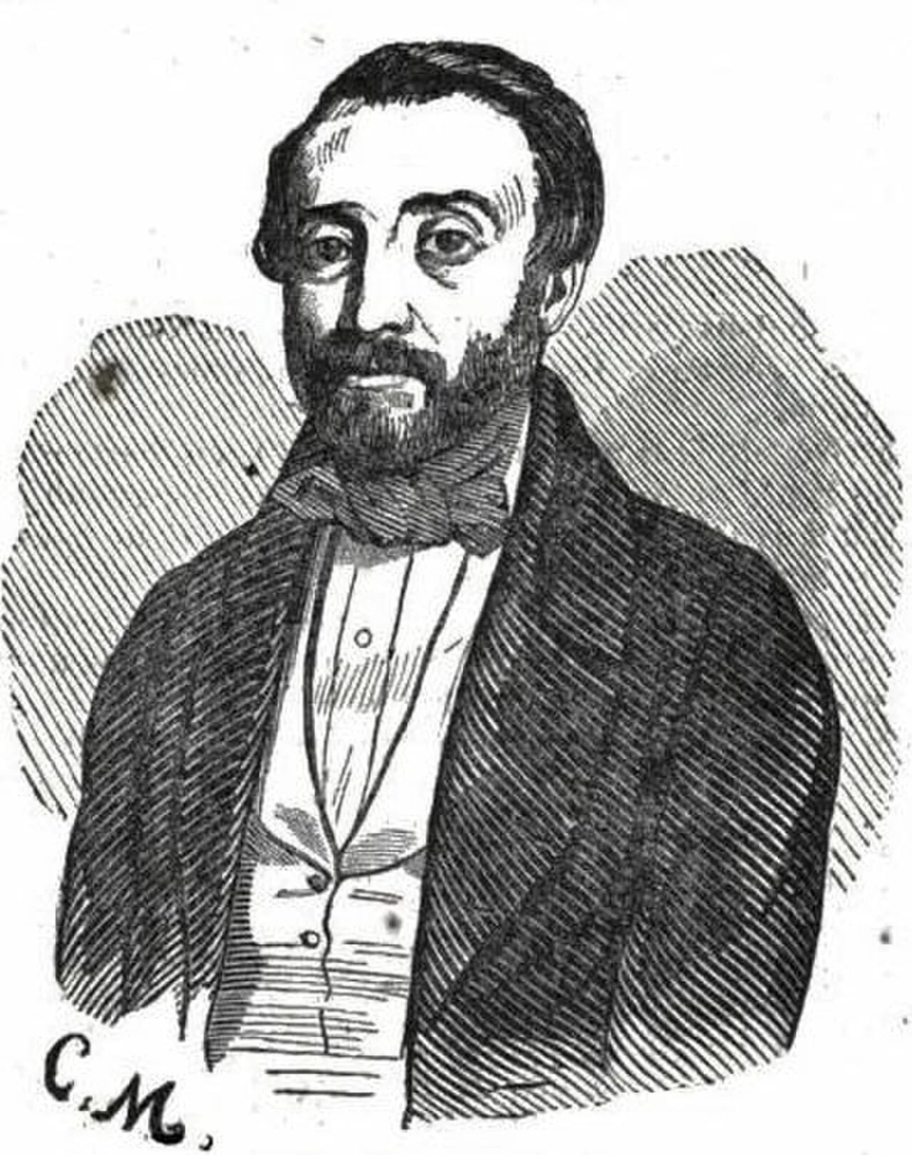 Portrait of Jean-Baptiste Daniel de Lamazières (1812–1906) – memorial page