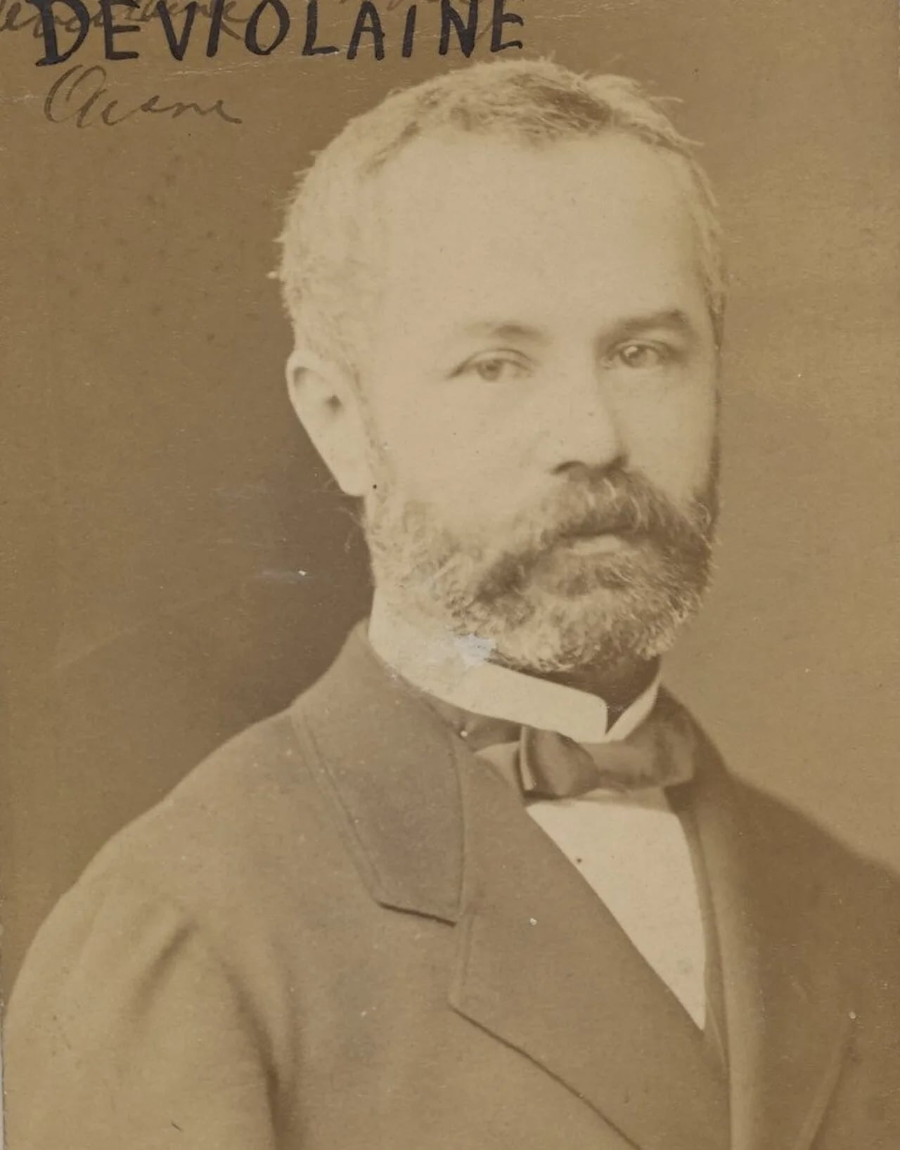 Porträt von Victor Deviolaine (1833–1913) – Gedenkseite