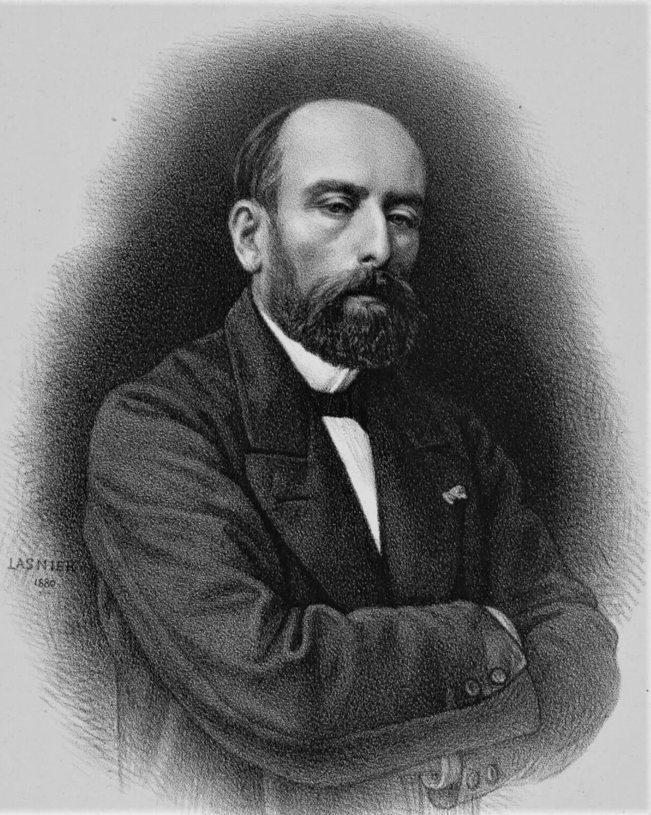 Porträt von Alfred Giraud (1827–1880) – Gedenkseite