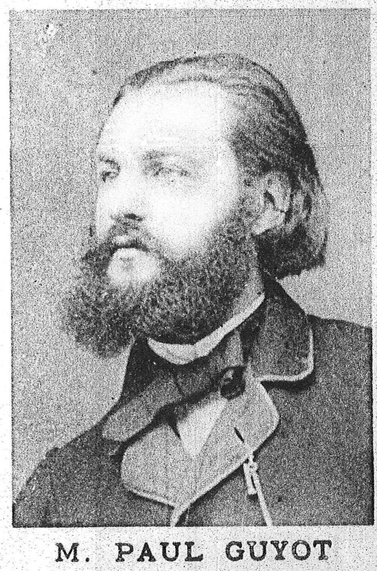 Portrait of Paul Guyot (1834–1909) – memorial page