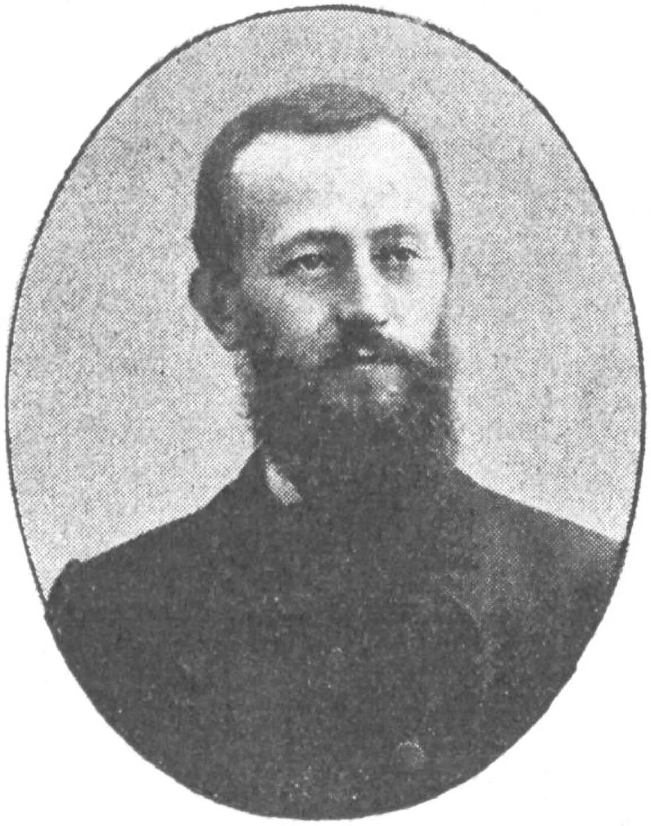Porträt von Antoine Jourde (1848–1923) – Gedenkseite