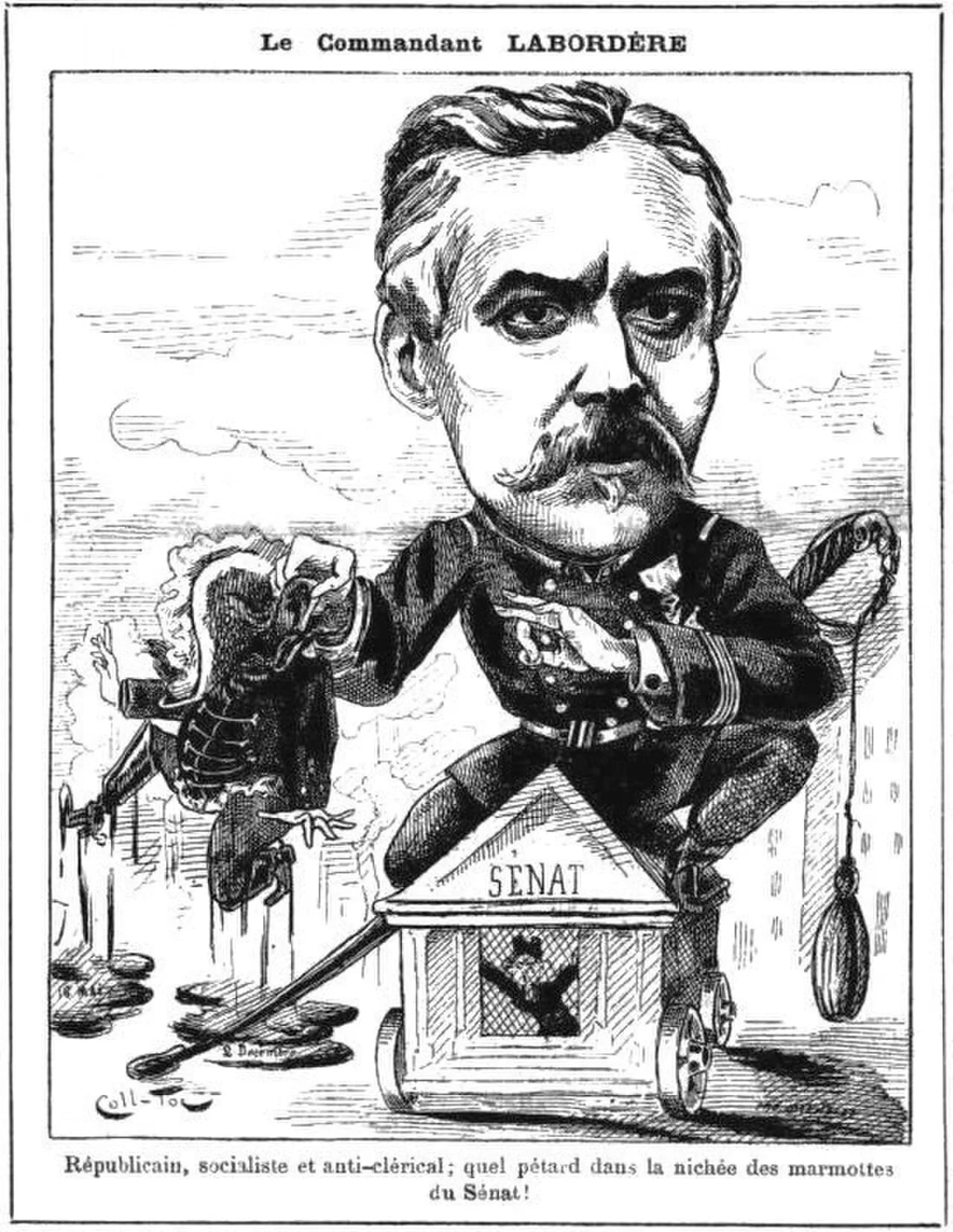Porträt von Arthur Labordère (1835–1919) – Gedenkseite