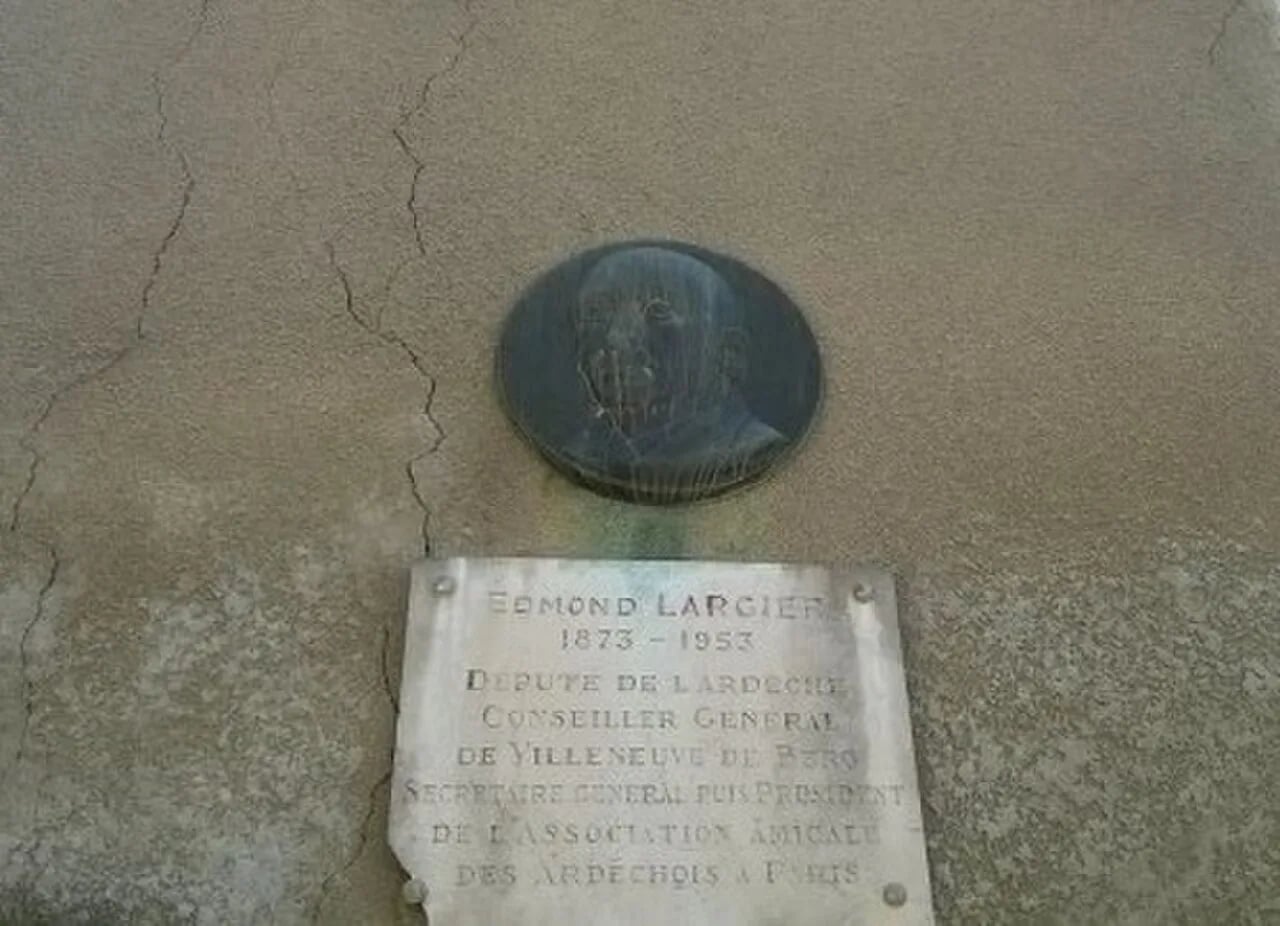 Porträt von Edmond Largier (1873–1953) – Gedenkseite