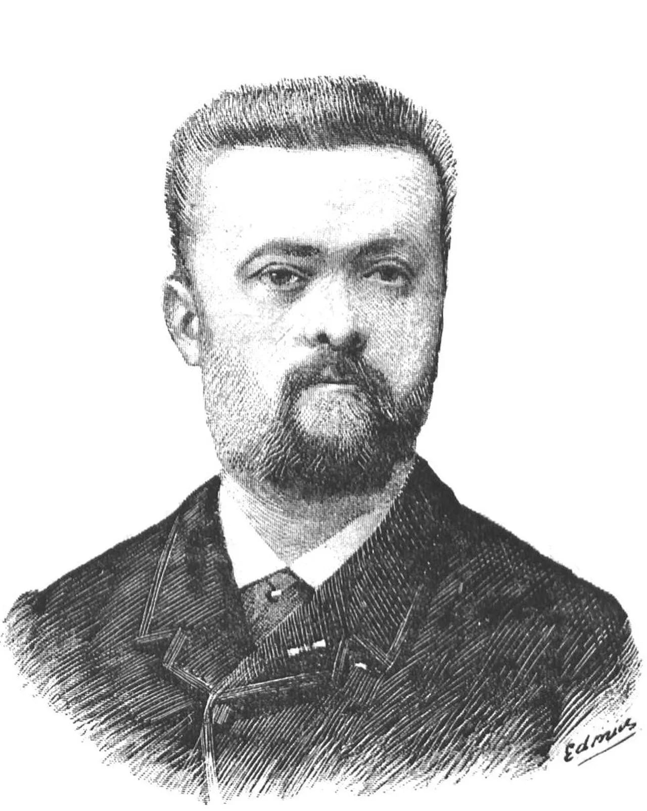 Porträt von François Mayjuron Sclafer de Lagorsse (1842–1917) – Gedenkseite