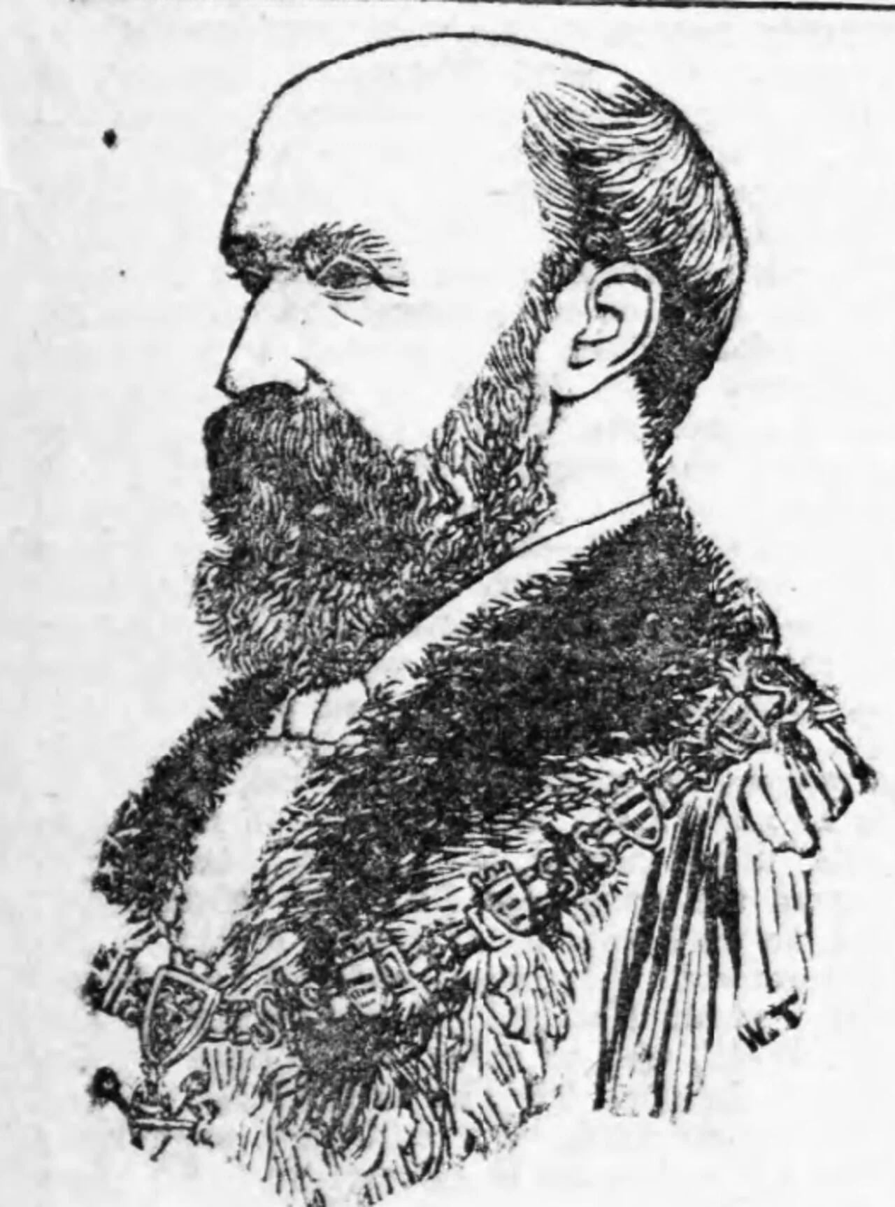 Porträt von John Aeron Thomas (1850–1935) – Gedenkseite