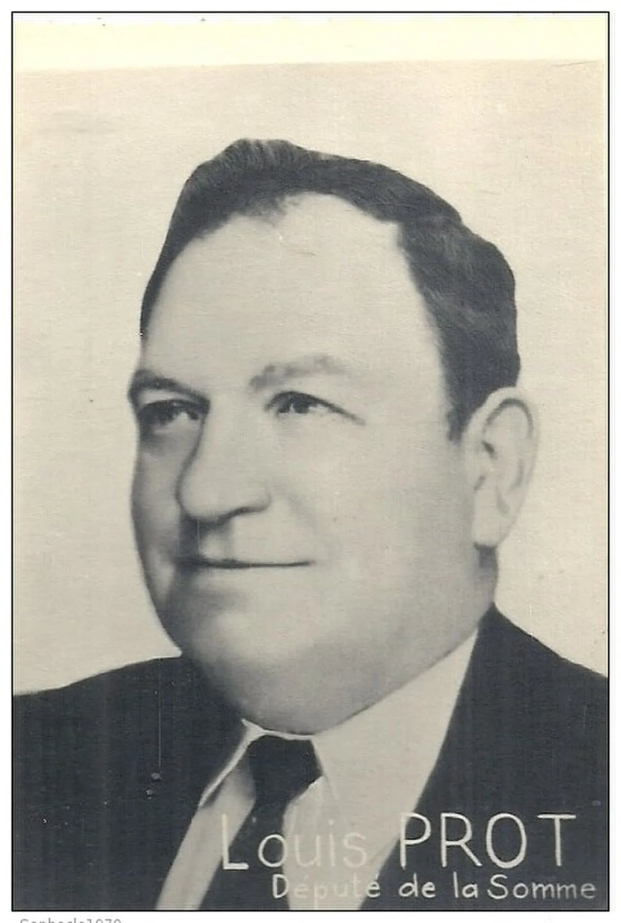Portrait of Louis Prot (1889–1972) – memorial page