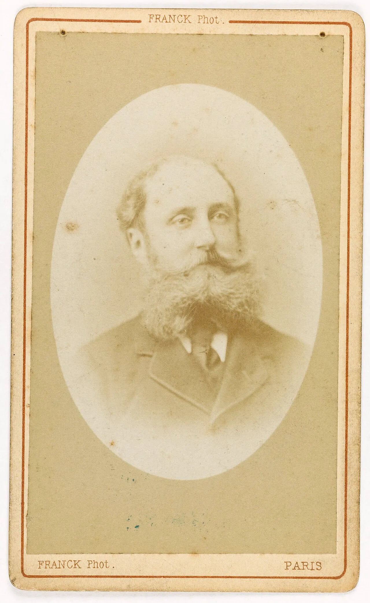 Porträt von Stéphen-Albert Thirion-Montauban (1843–1900) – Gedenkseite