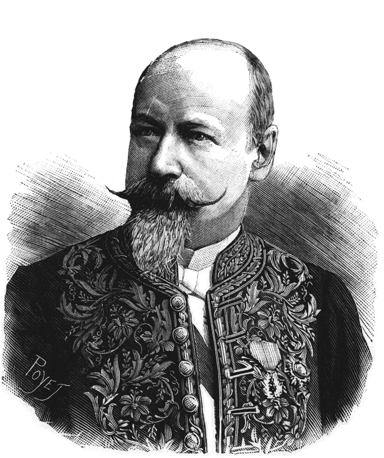 Portrait of Jules Thiessé (1833–1912) – memorial page