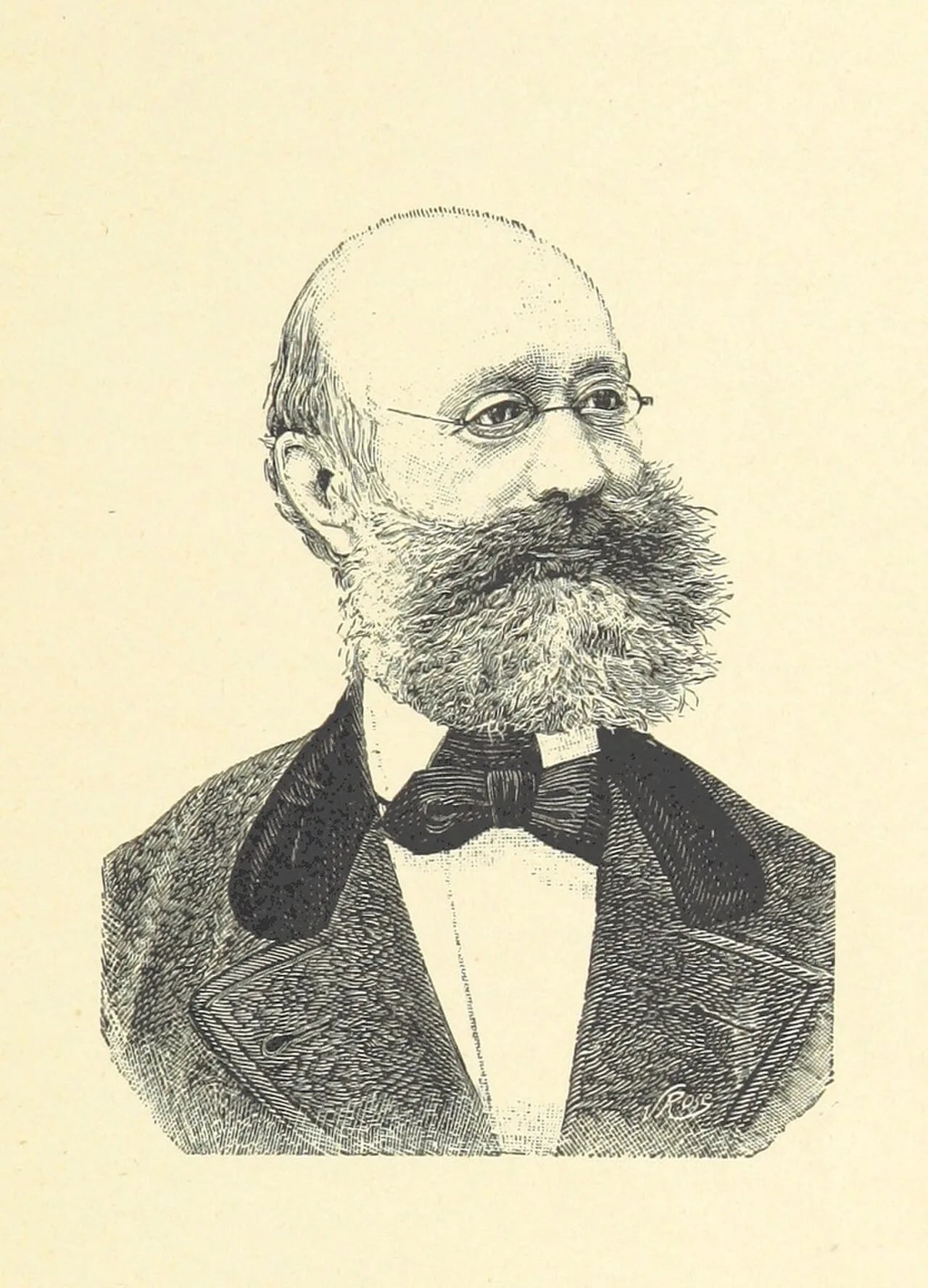 Portrait of Louis Tisserand (1819–1883) – memorial page