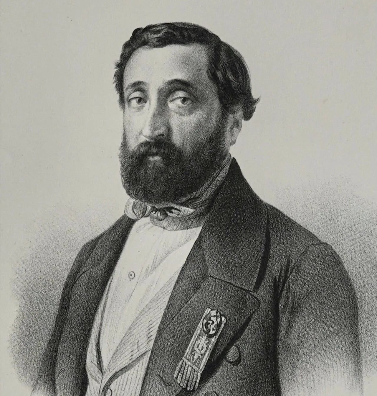 Porträt von Gaspard Dubruel (1805–1885) – Gedenkseite