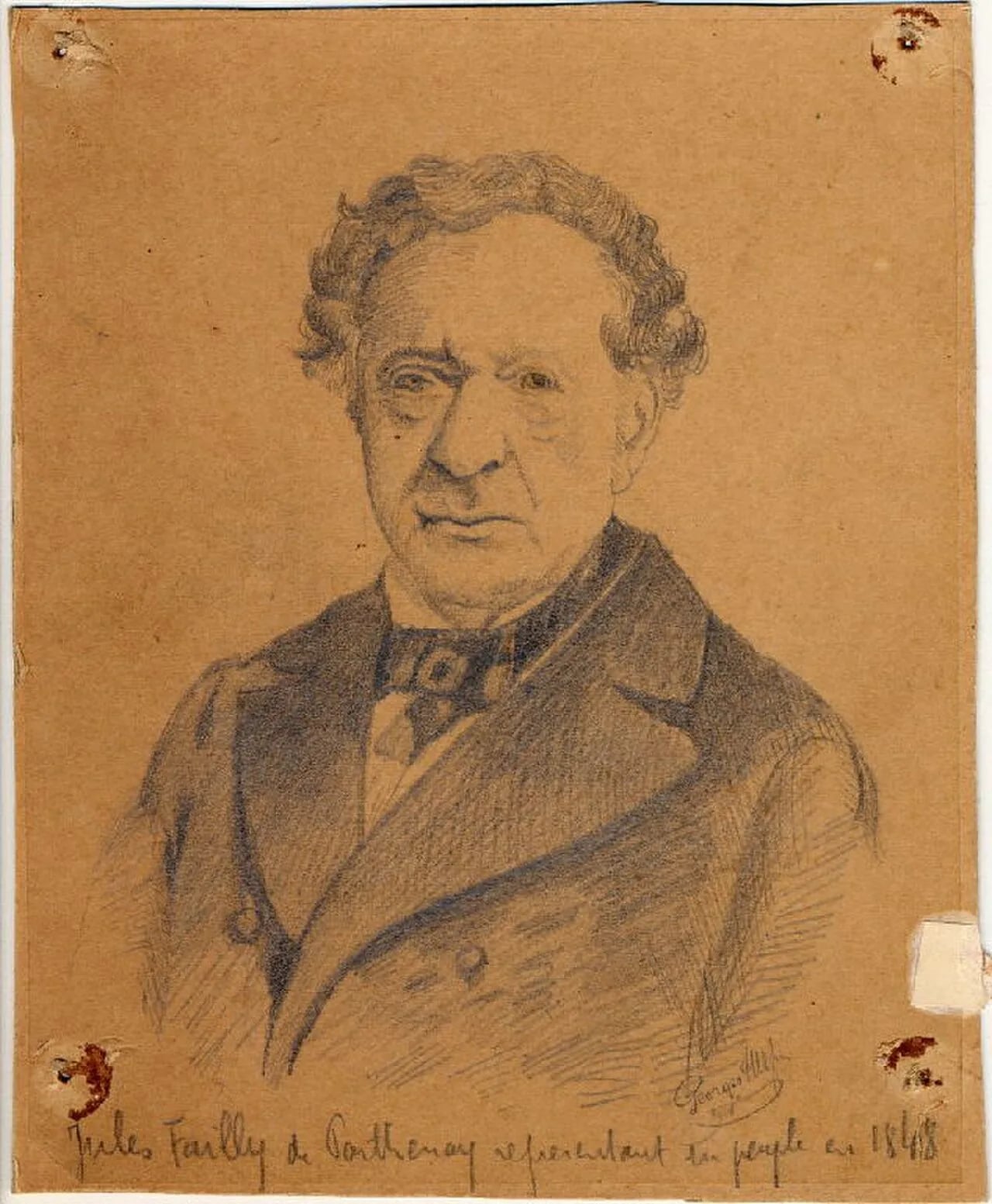 Portrait of Jules Failly (1801–1894) – memorial page