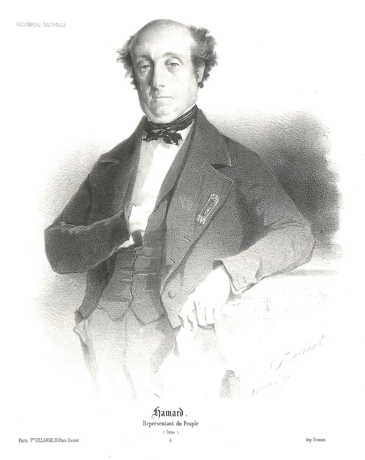 Portrait of Pascal Hamard (1800–1858) – memorial page