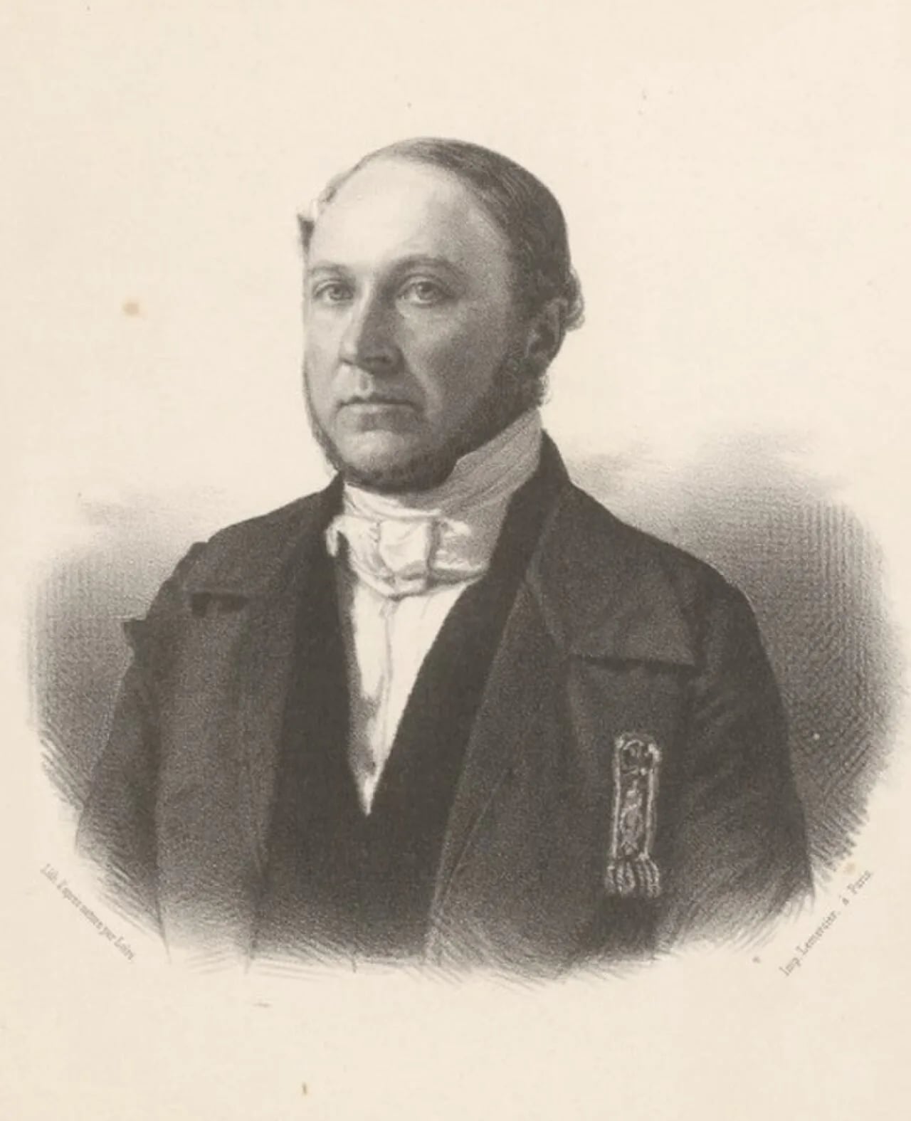 Portrait of Charles Eugène Lébraly (1809–1871) – memorial page