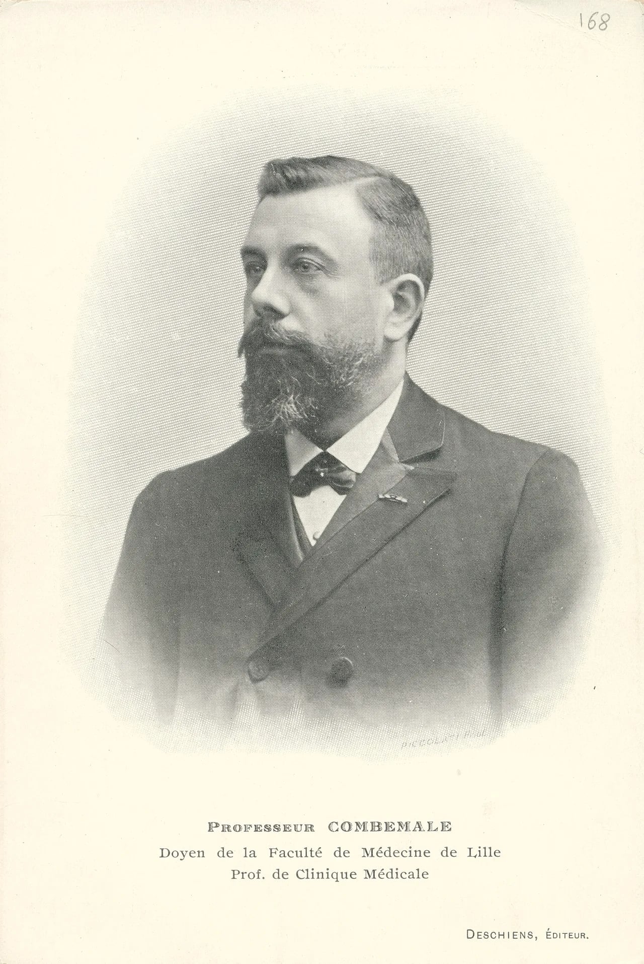 Porträt von Frédéric Combemale (1860–1938) – Gedenkseite