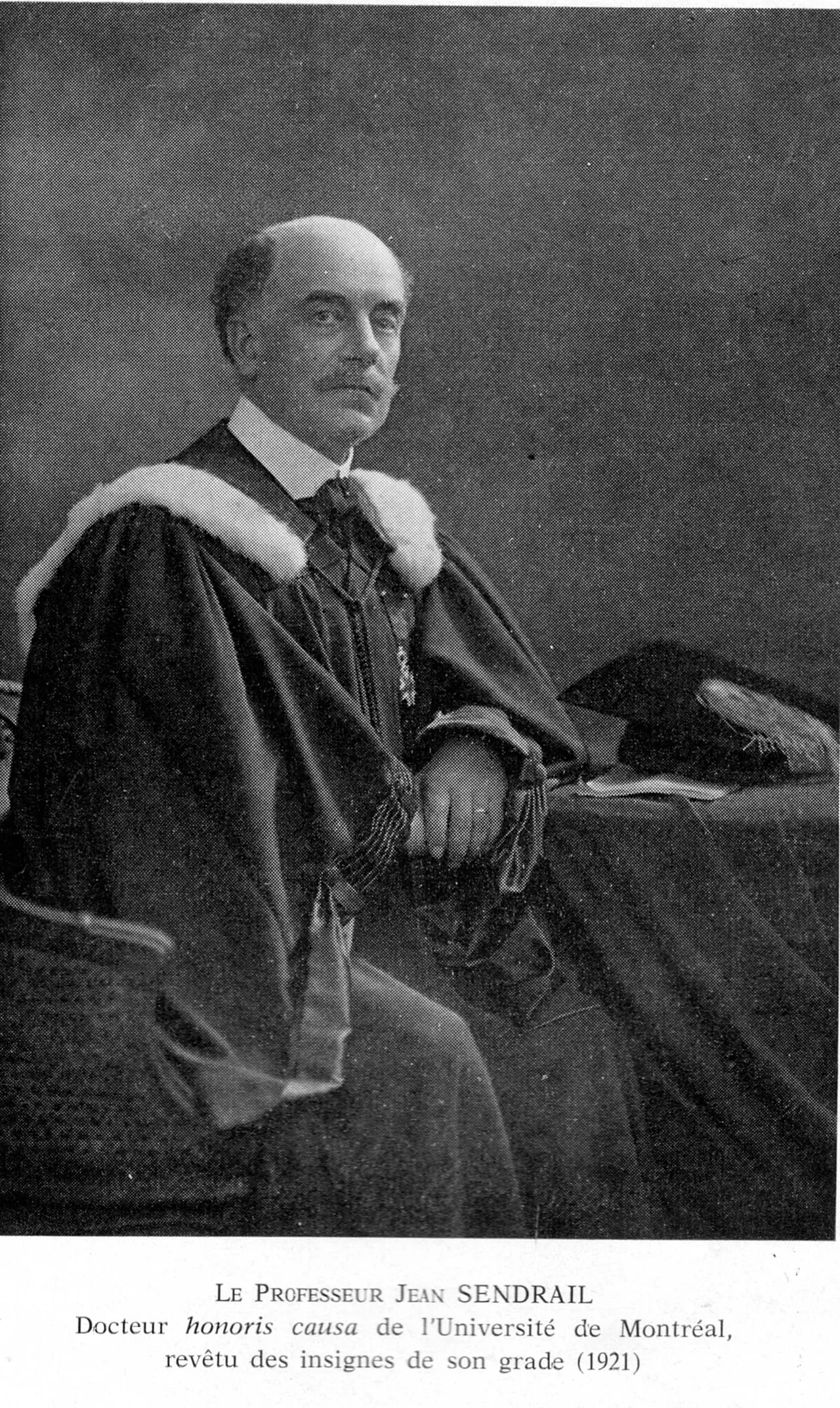 Portrait of Jean Sendrail (1872–1935) – memorial page