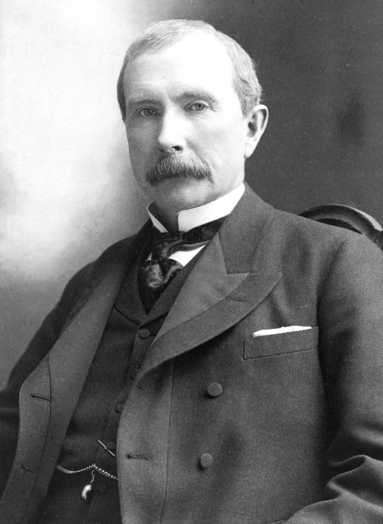 Portrait of John D. Rockefeller (1839–1937) – memorial page