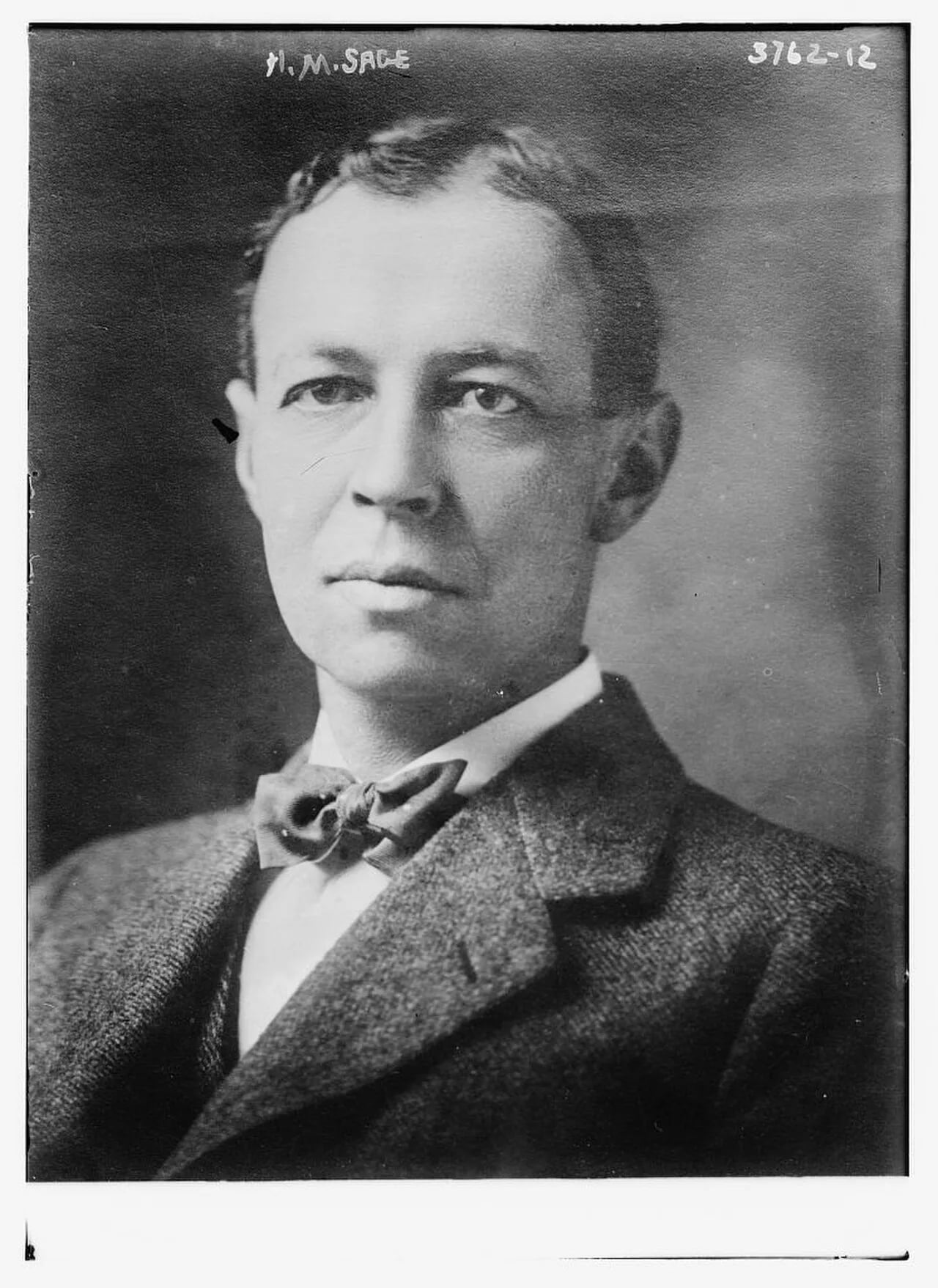 Porträt von Henry M. Sage (1868–1933) – Gedenkseite