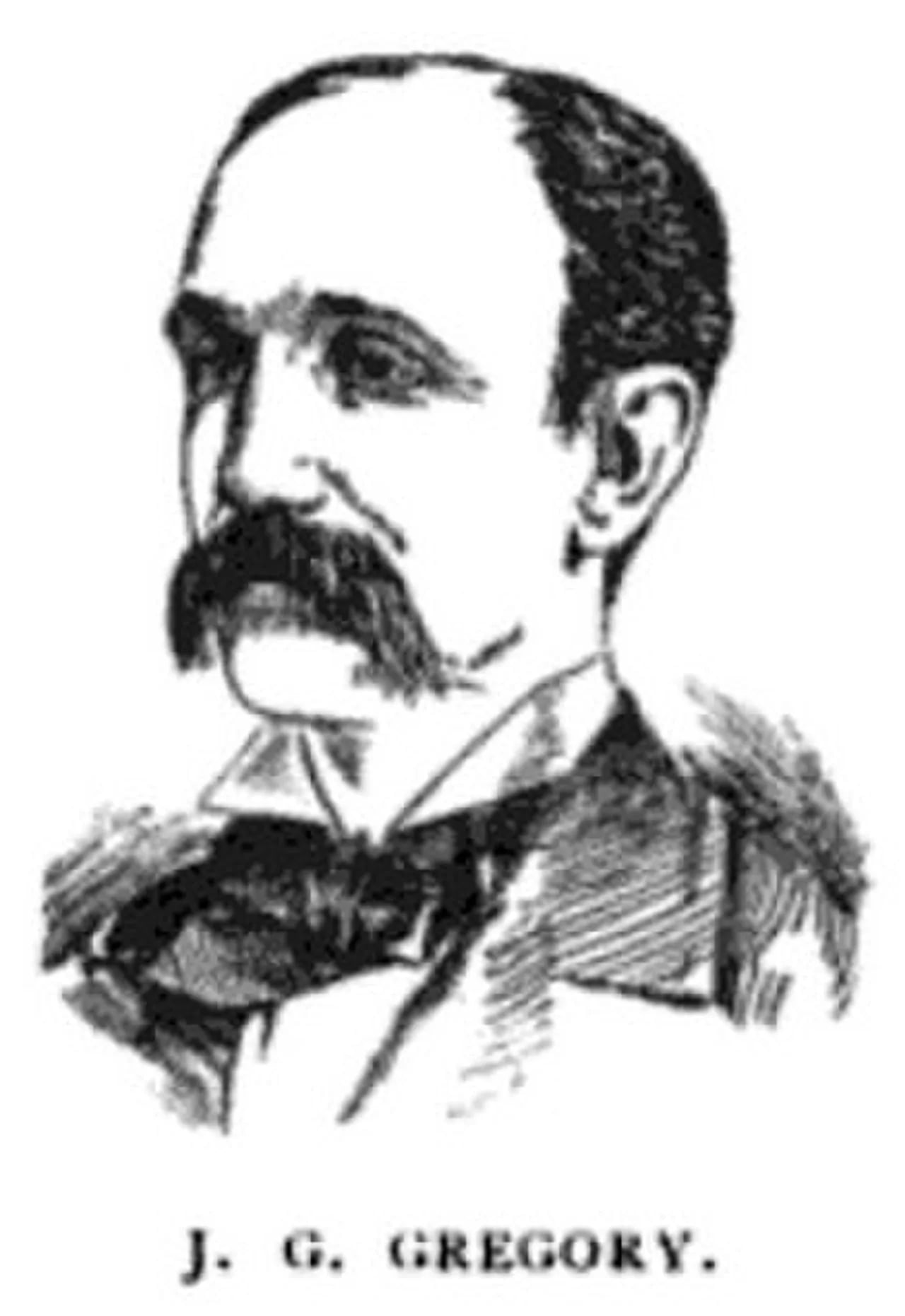 Porträt von James G. Gregory (1843–1932) – Gedenkseite